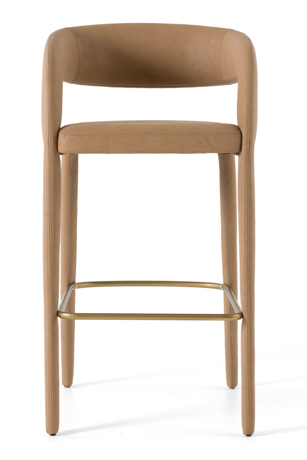 Vegan Leather Upholstered Bar Chair | OROA Modern Faerron | Oroa.com
