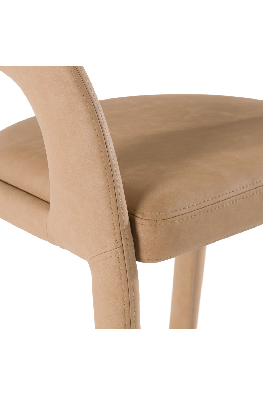 Vegan Leather Upholstered Bar Chair | OROA Modern Faerron | Oroa.com