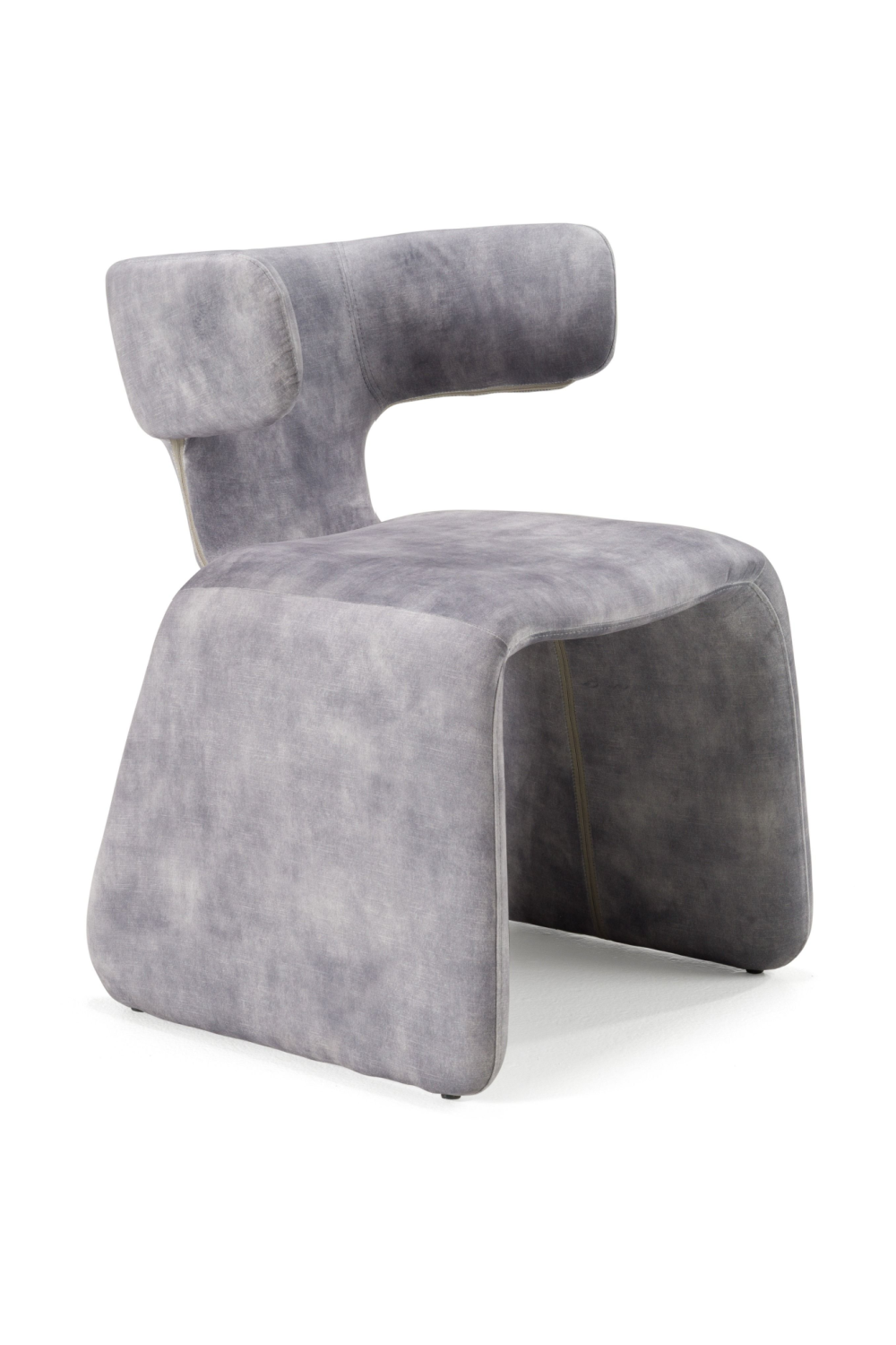Asymmetrical Velvet Dining Chair | Oroa.com
