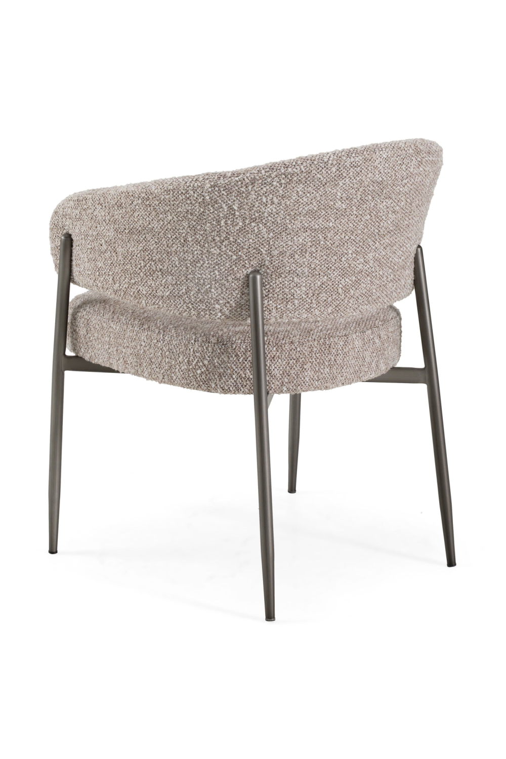 Gray Curved Dining Chair | OROA Modern Thomas | Oroa.com