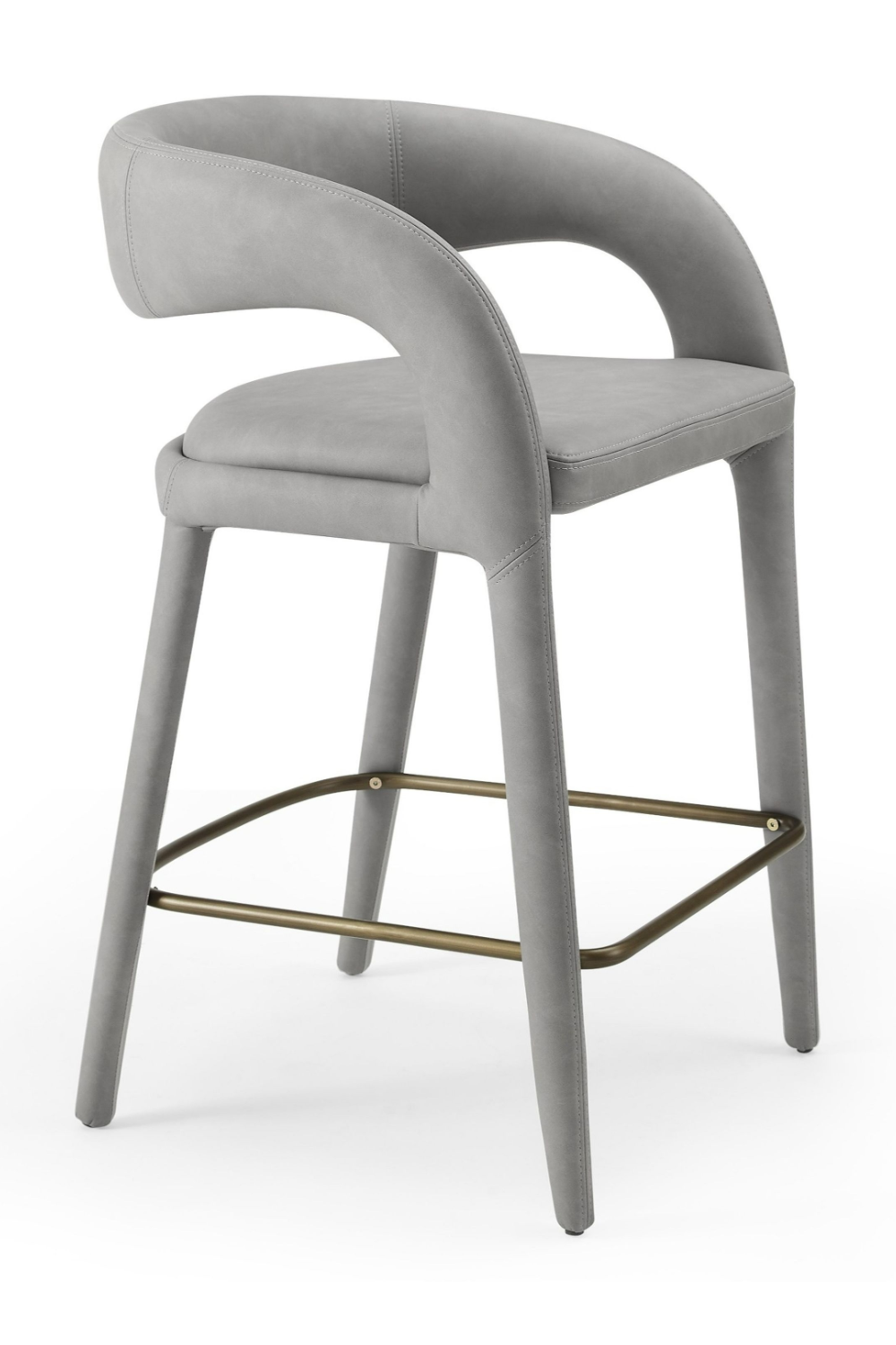 Leatherette Upholstered Counter Chair | OROA Modern | Oroa.com