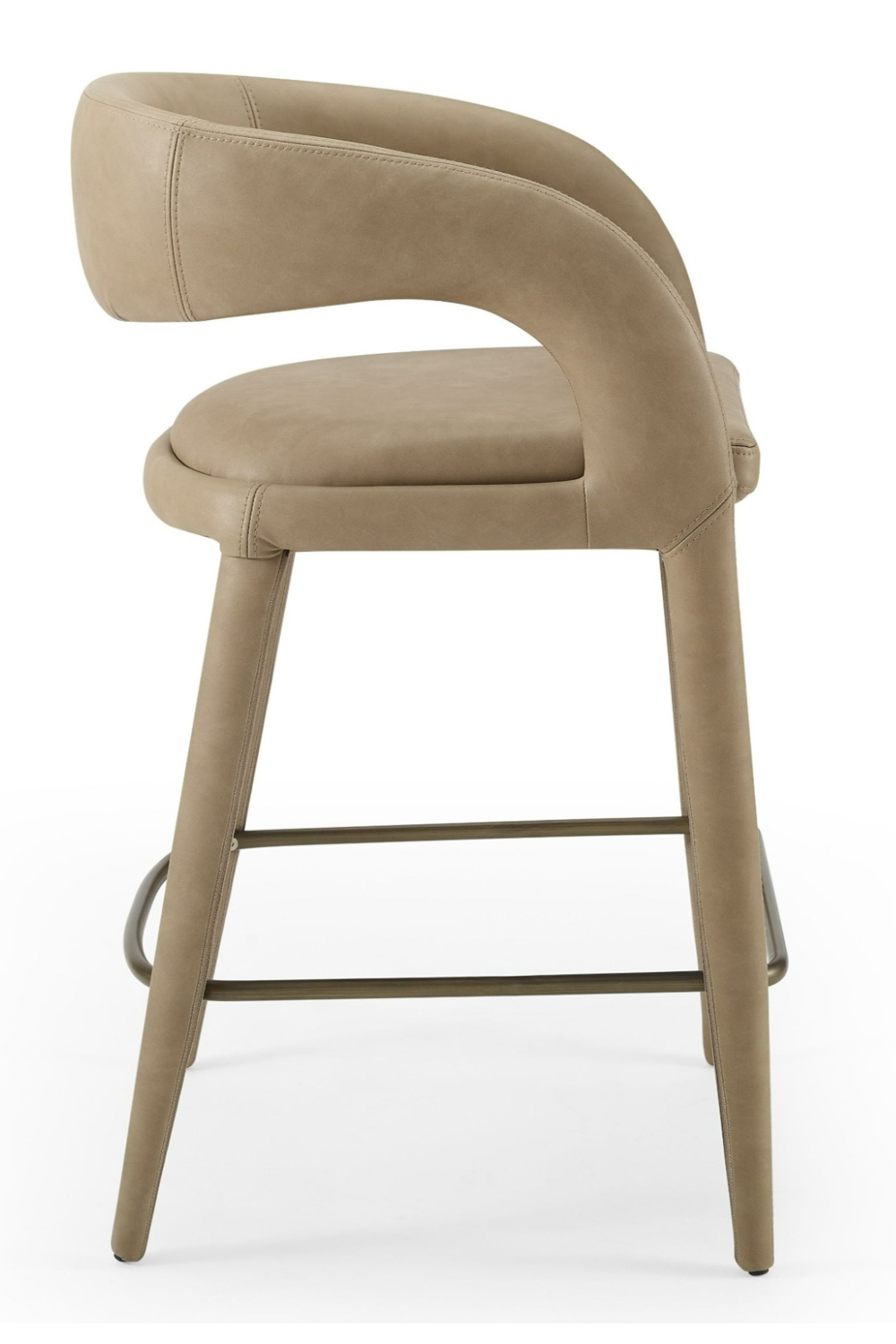 Leatherette Upholstered Counter Chair | OROA Modern | Oroa.com