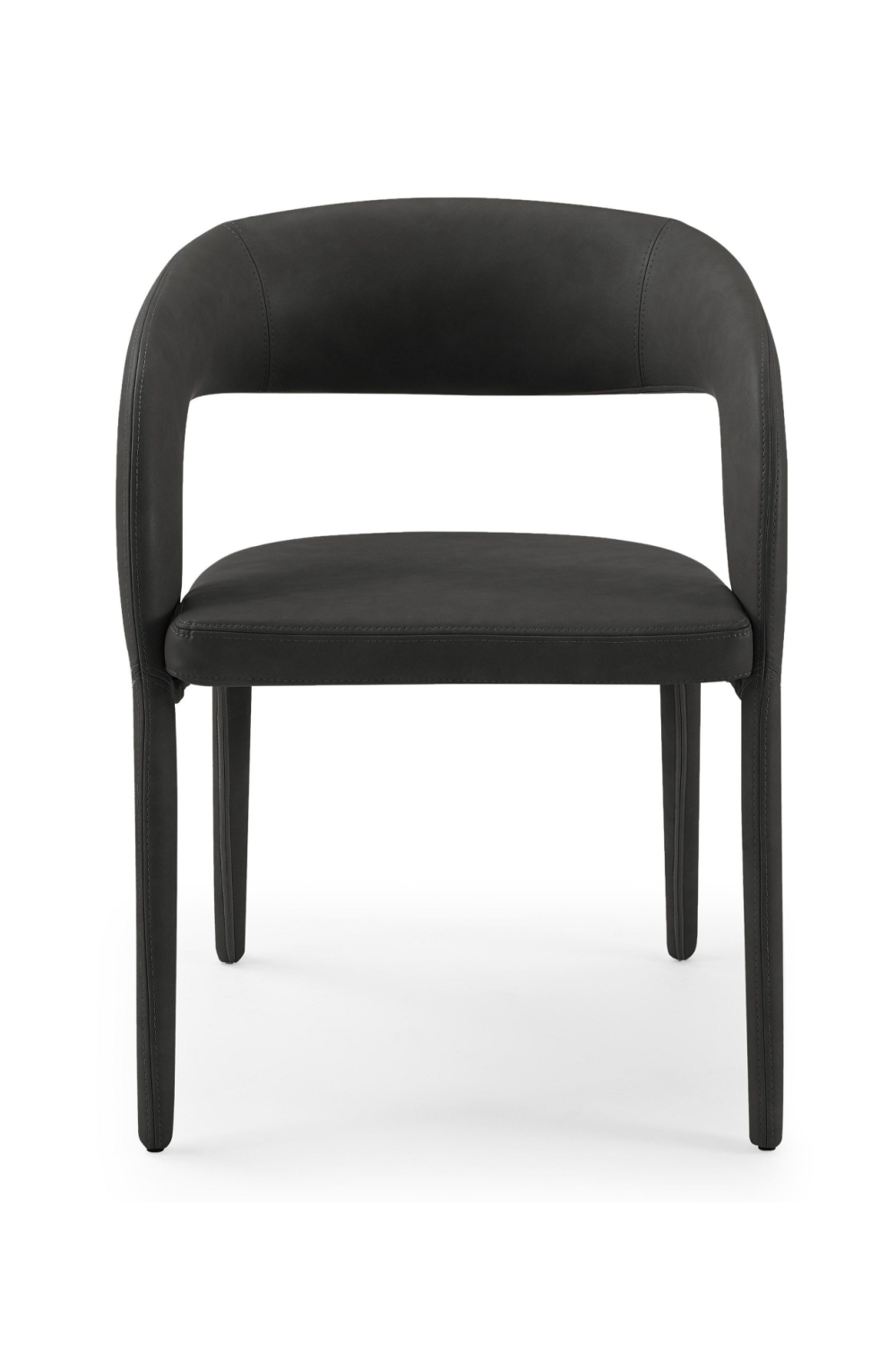 Vegan Leather Upholstered Dining Chair | OROA Modern Faerron | Oroa.com