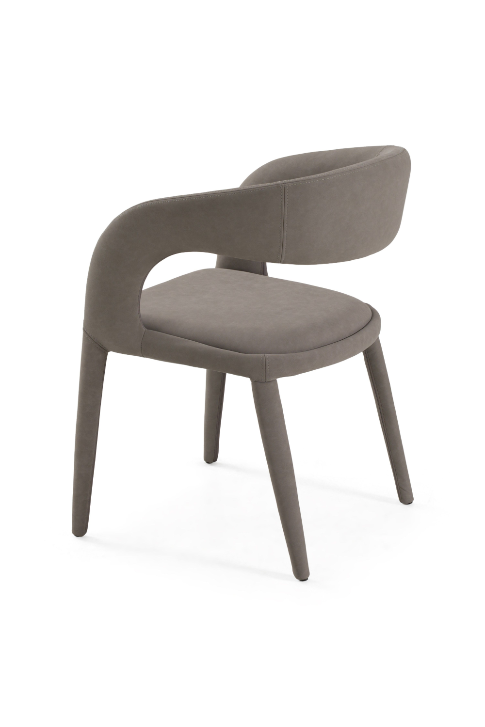 Vegan Leather Upholstered Dining Chair | OROA Modern Faerron | Oroa.com