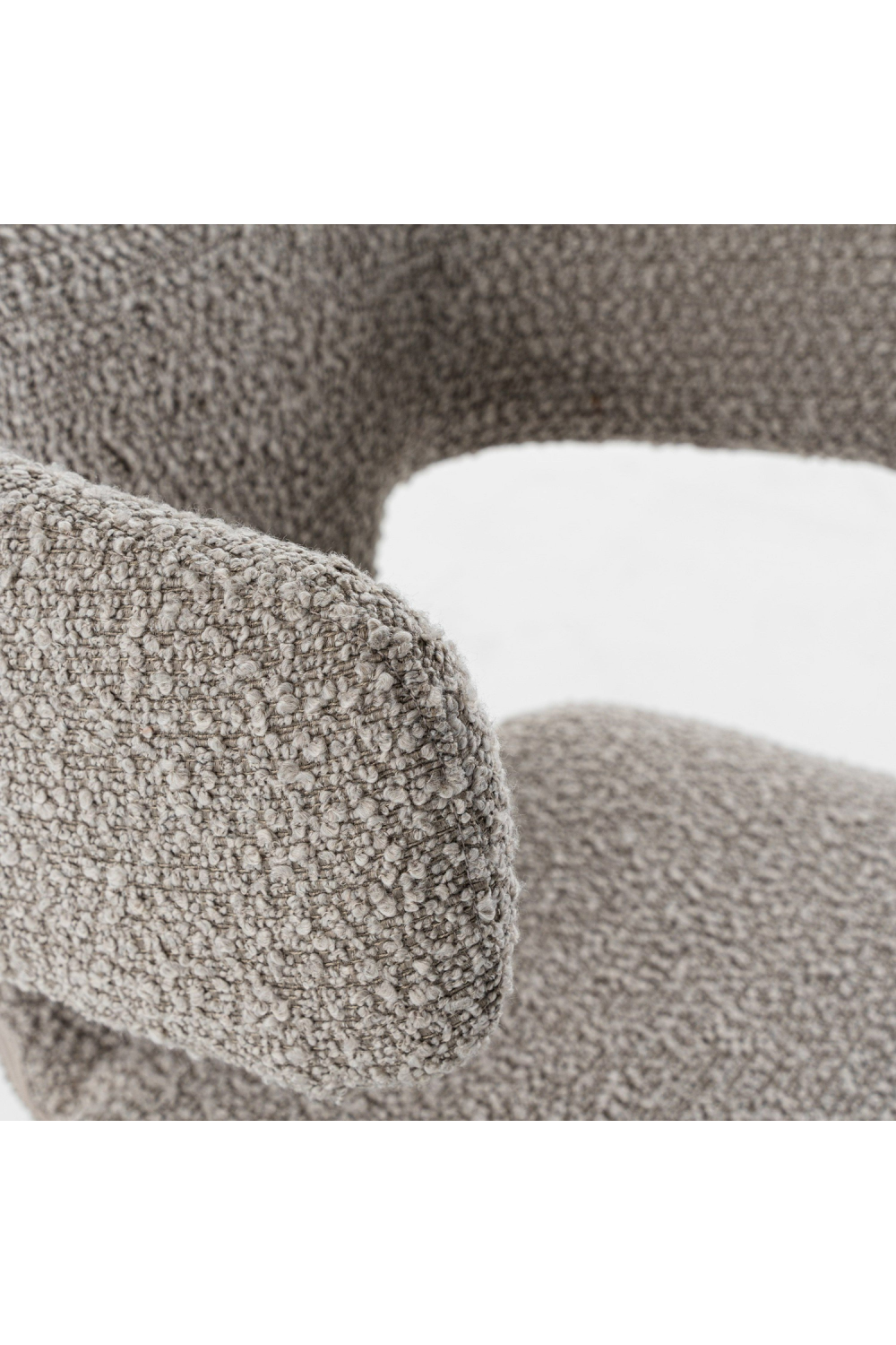 Asymmetrical Fabric Dining Chair | OROA Modern Bergman | Oroa.com