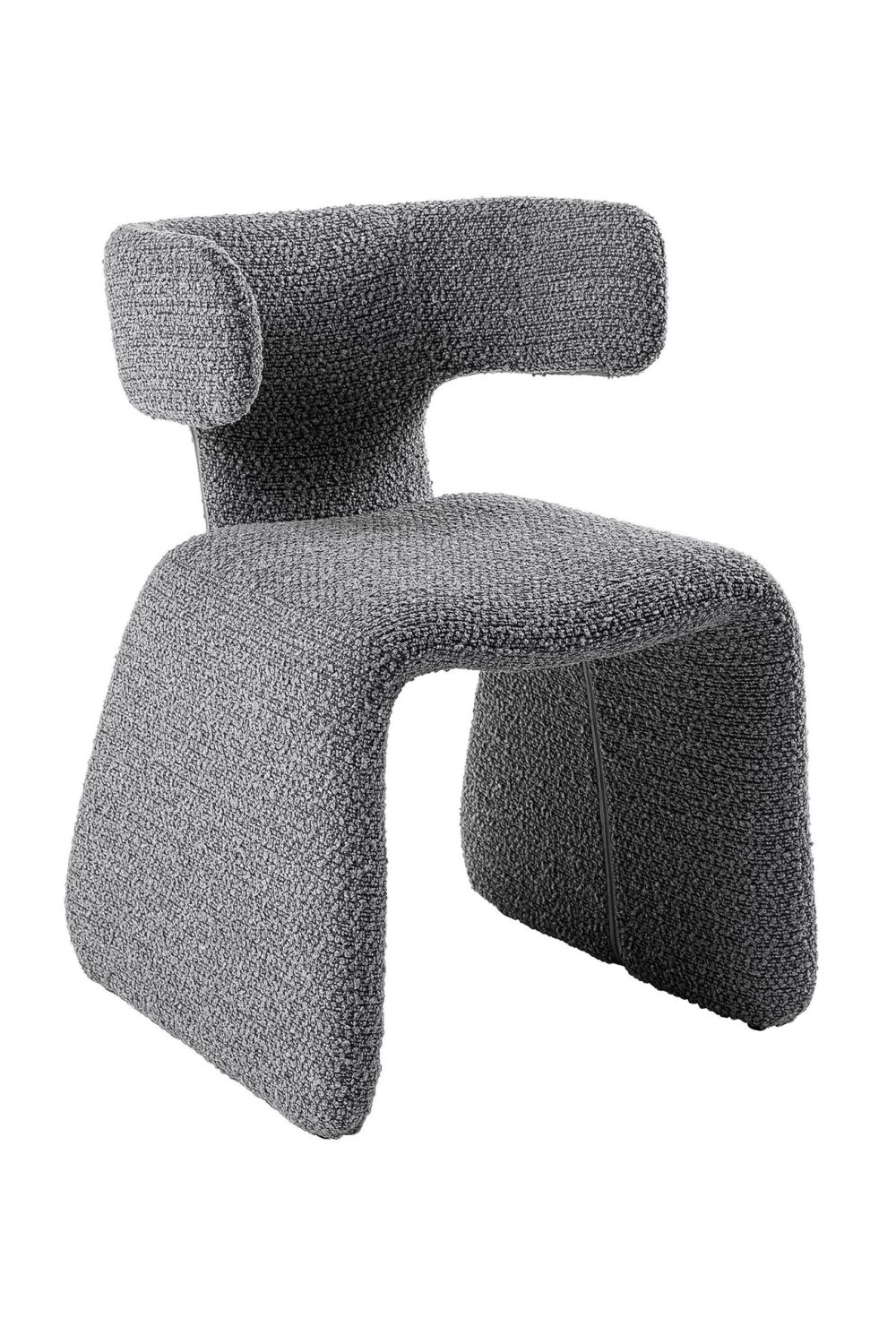 Asymmetrical Fabric Dining Chair | Oroa.com