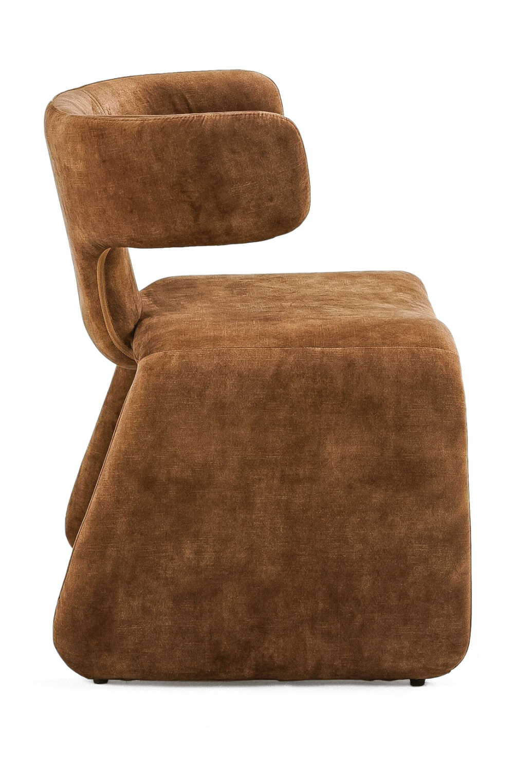 Asymmetrical Velvet Dining Chair | Oroa.com