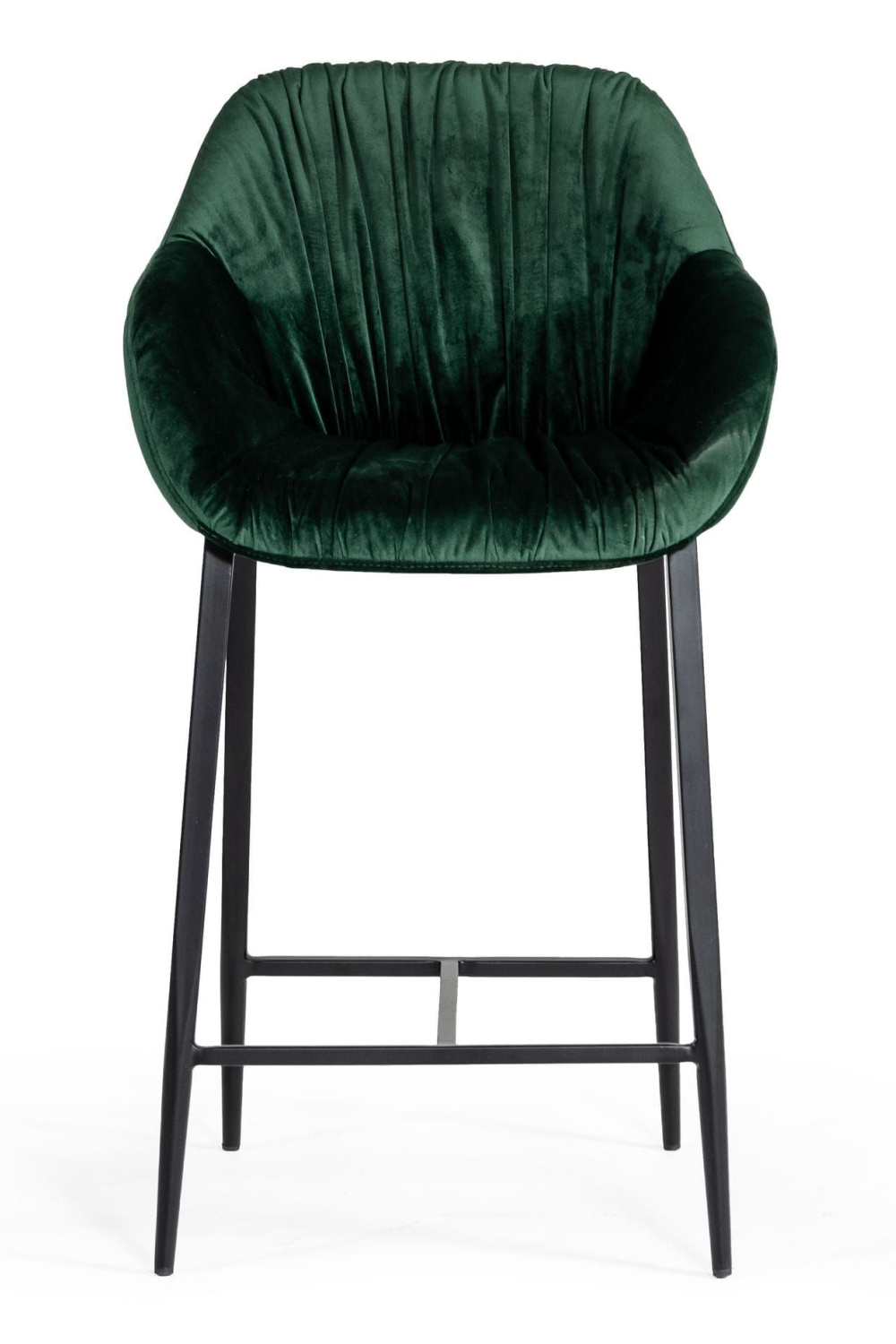 Green Velvet Bar Stool | OROA Modern Katrina | Oroa.com