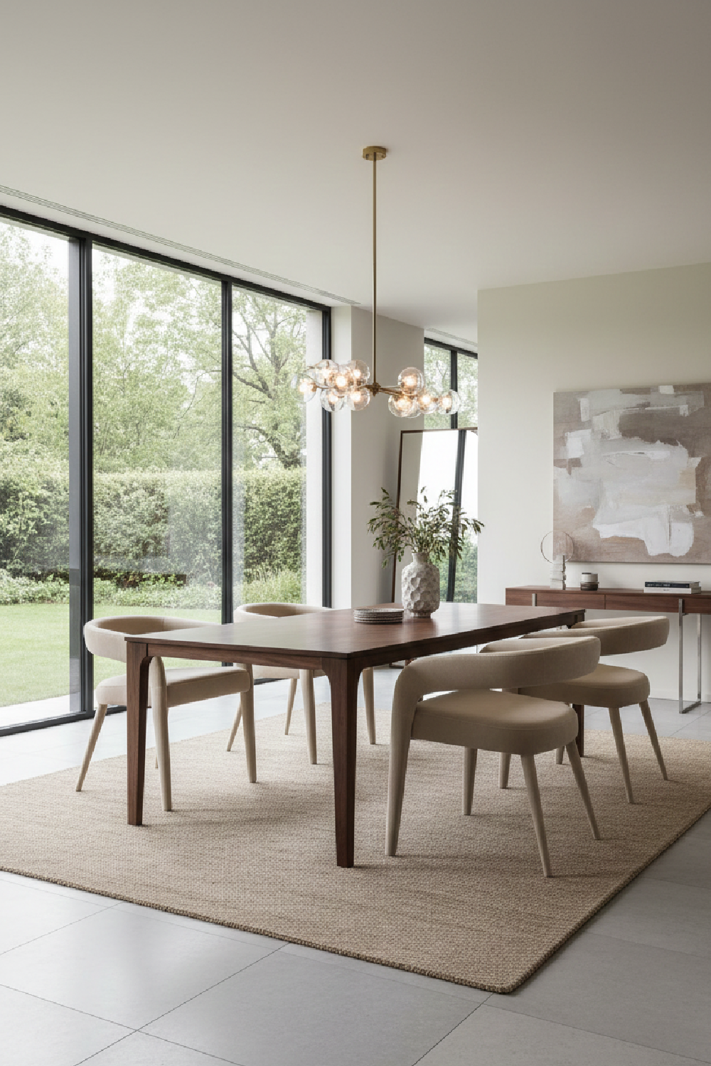 Fabric Upholstered Dining Chair | Oroa.com