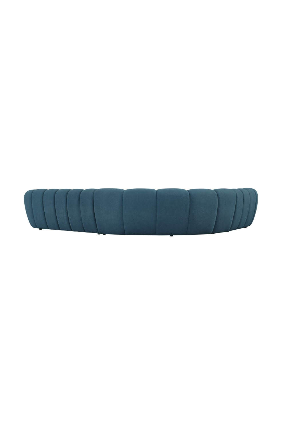 Tufted Teal Sectional Sofa | OROA Modern Yolonda | Oroa.com