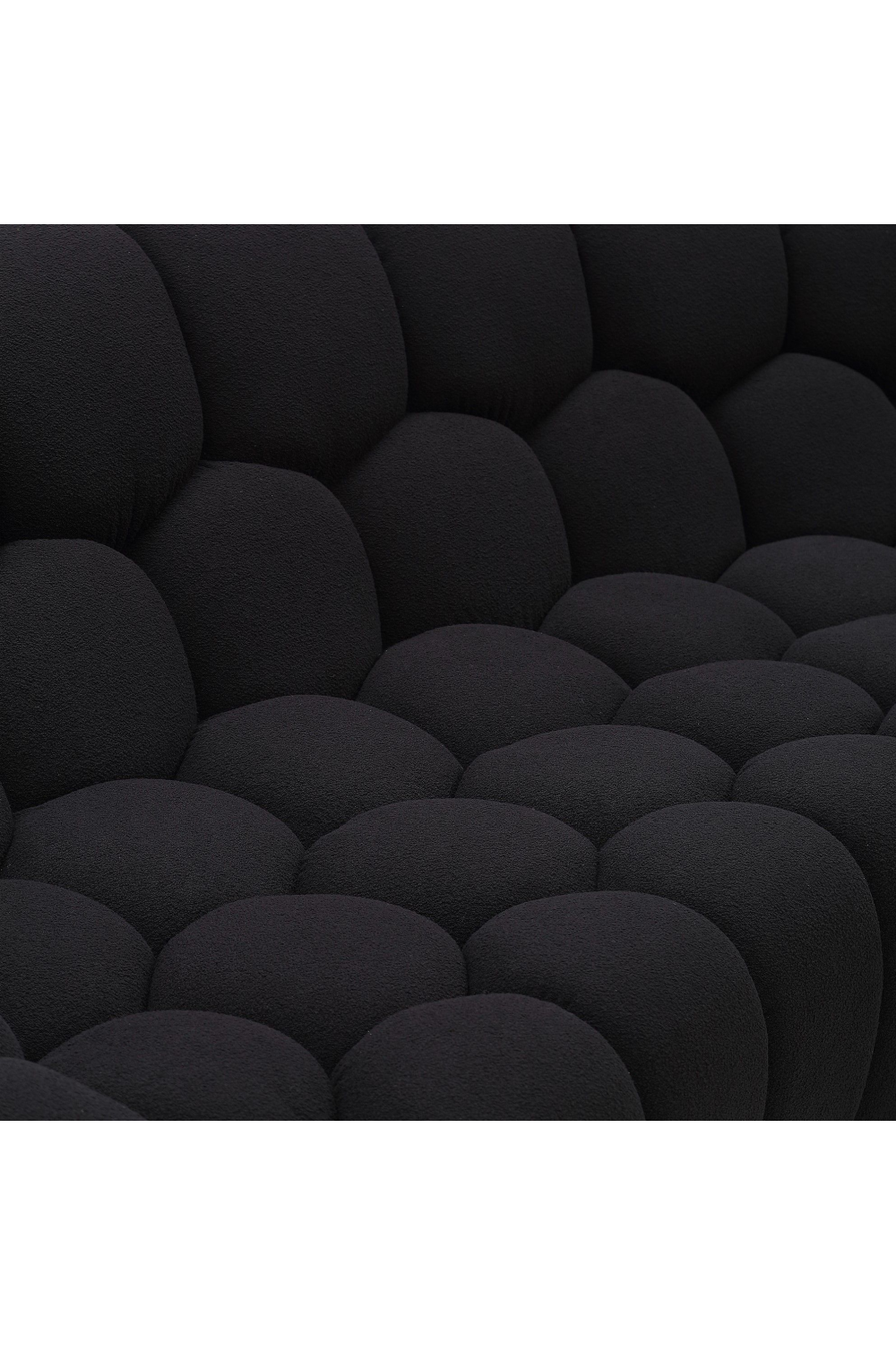 Hexagonal-Tufted Curved Sofa | Oroa.com