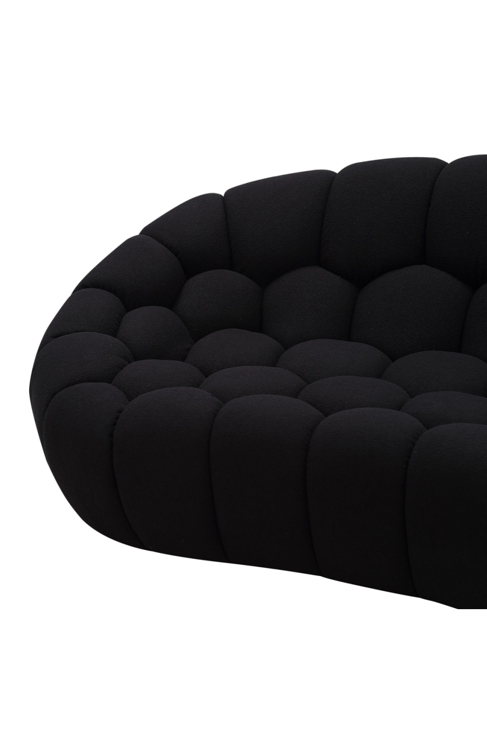 Hexagonal-Tufted Curved Sofa | Oroa.com