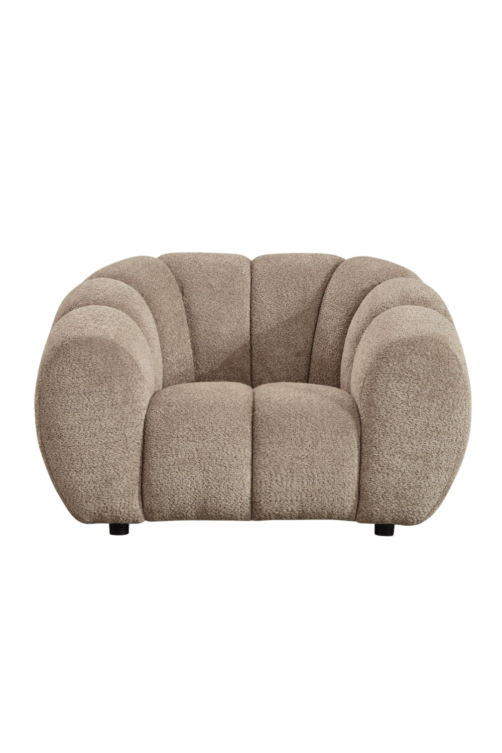 Channel Upholstered Lounge Chair | OROA Modern Suki | Oroa.com