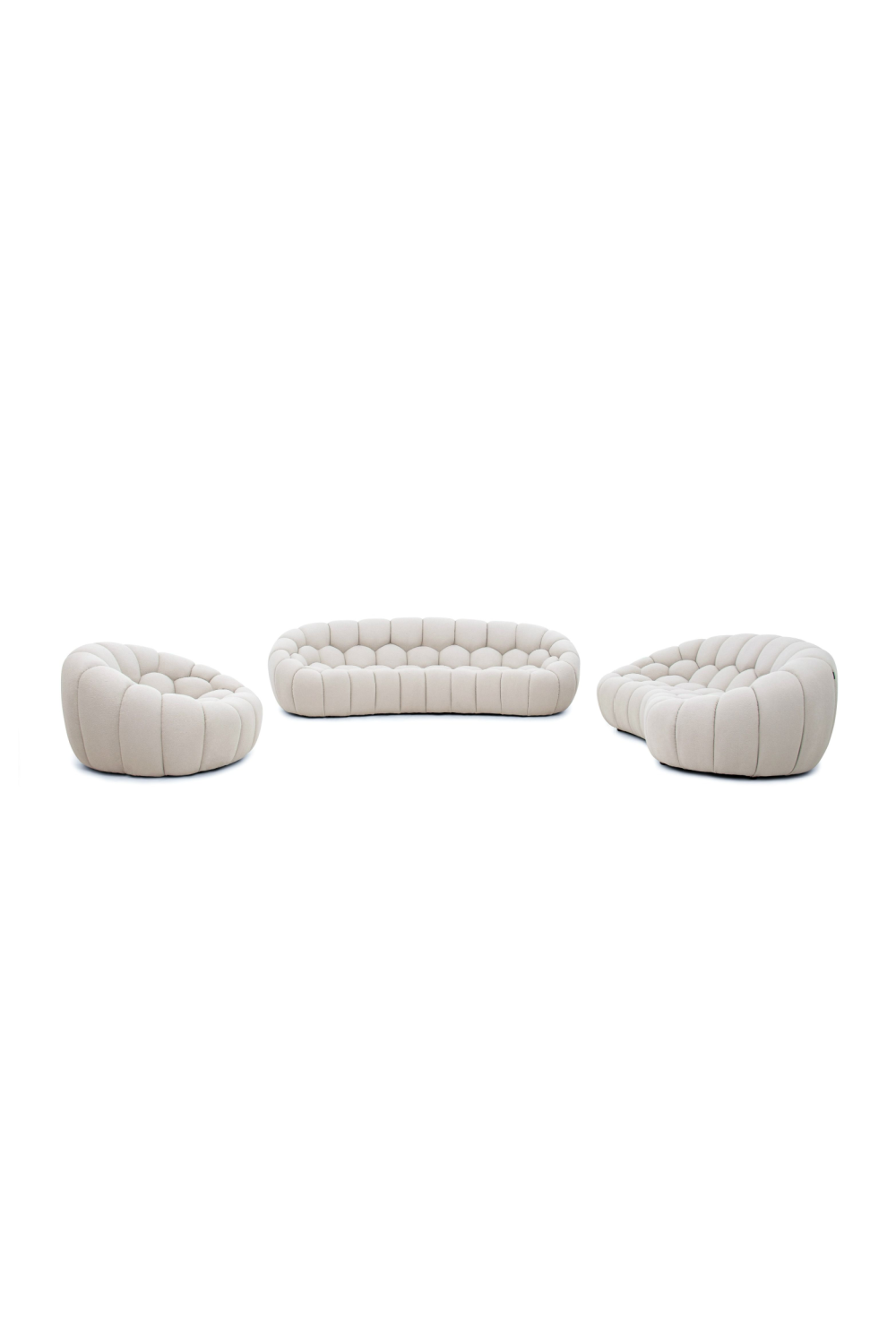 Hexagonal-Tufted Loveseat | OROA Modern Yolonda | Oroa.com