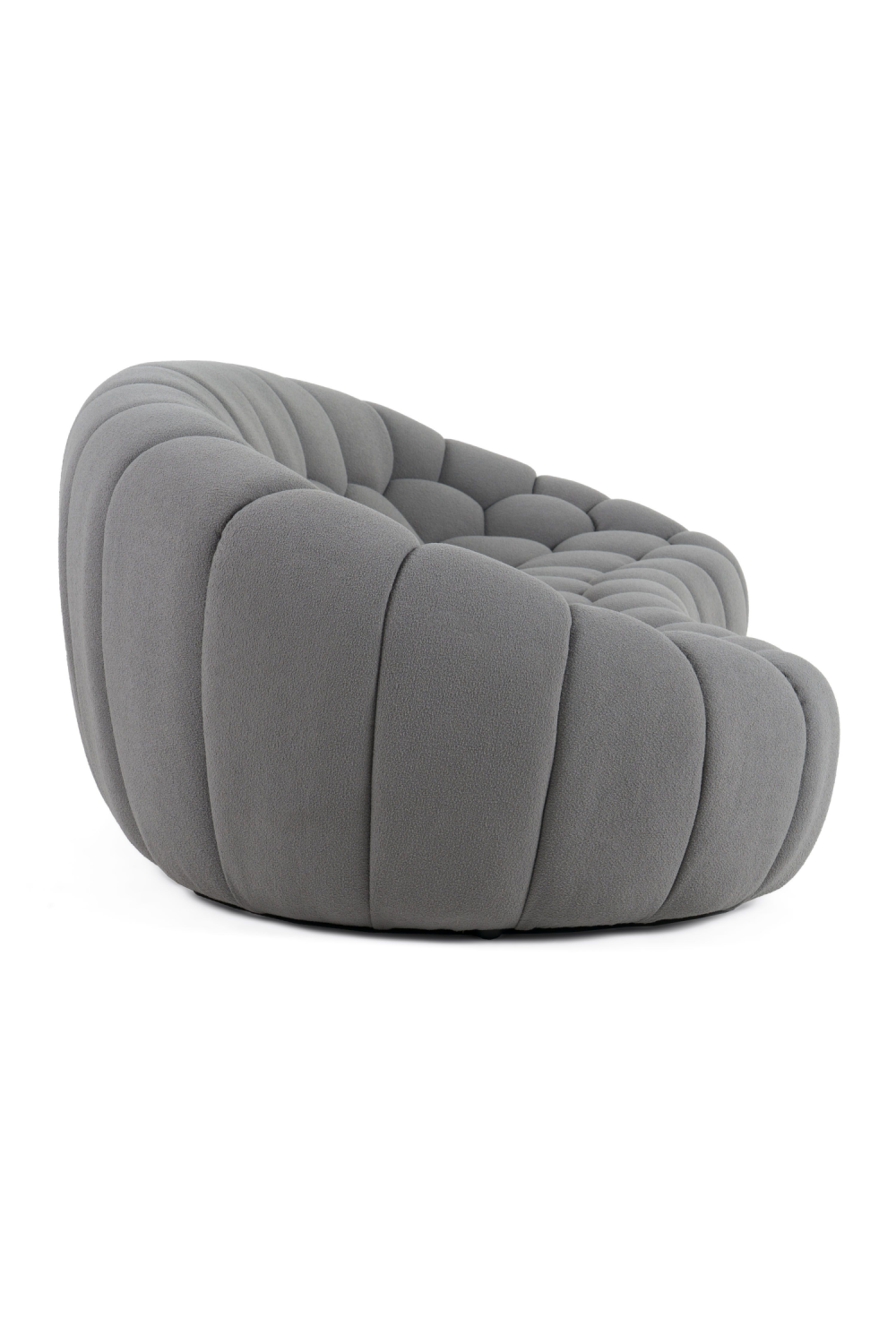Hexagonal-Tufted Curved Sofa | Oroa.com