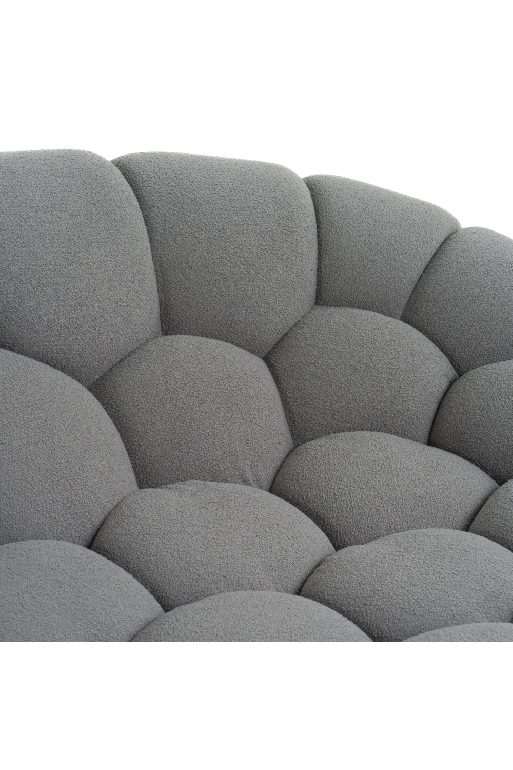 Hexagonal-Tufted Curved Sofa | Oroa.com