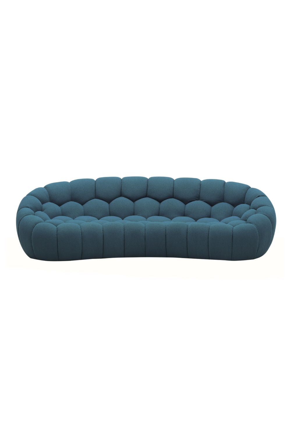 Hexagonal-Tufted Curved Sofa | Oroa.com
