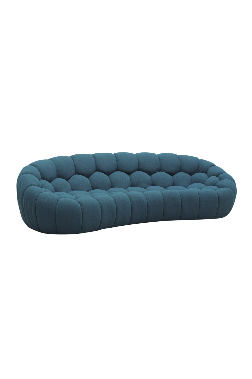 Hexagonal-Tufted Curved Sofa | Oroa.com