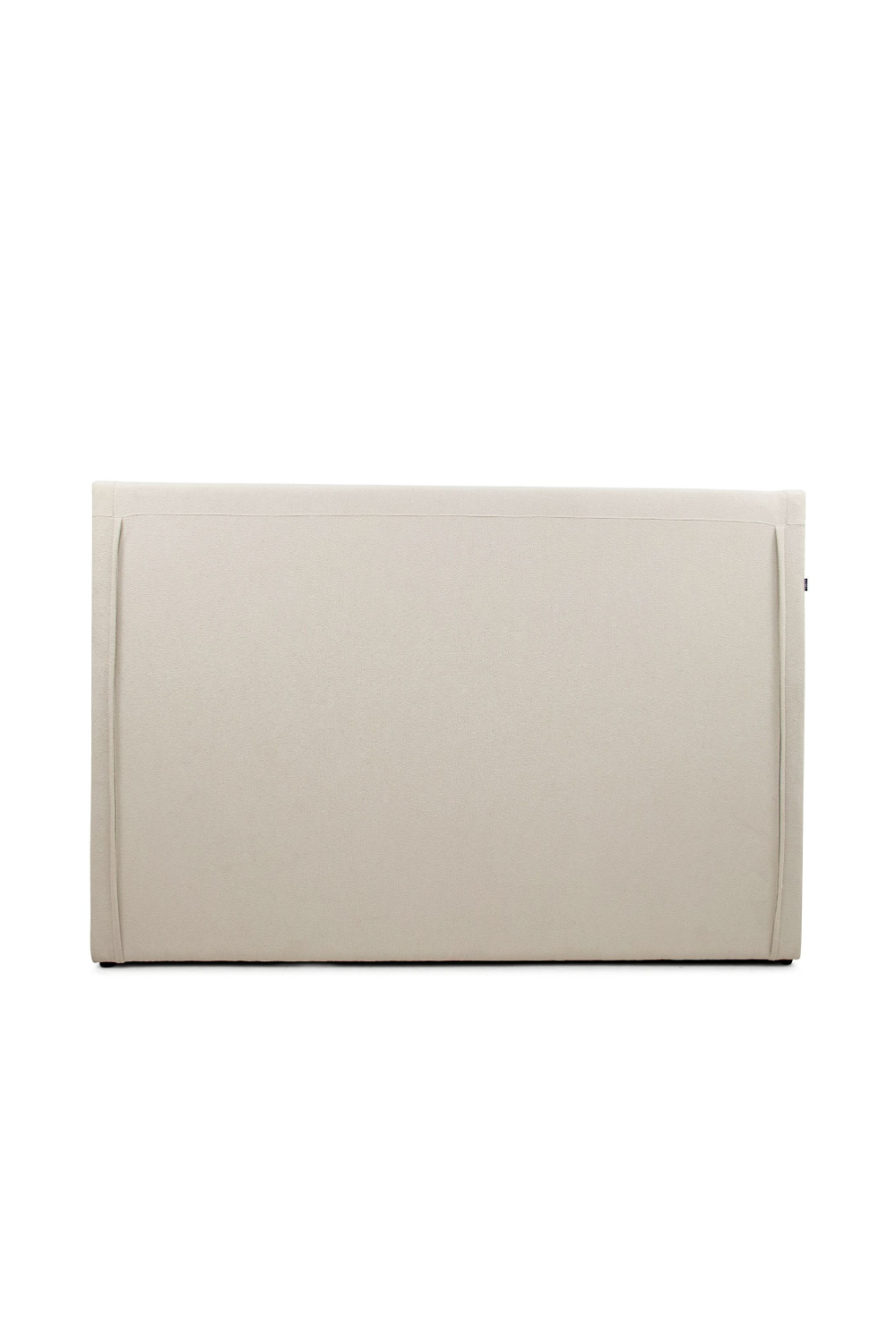 Beige Panel Headboard Bed | Oroa.com