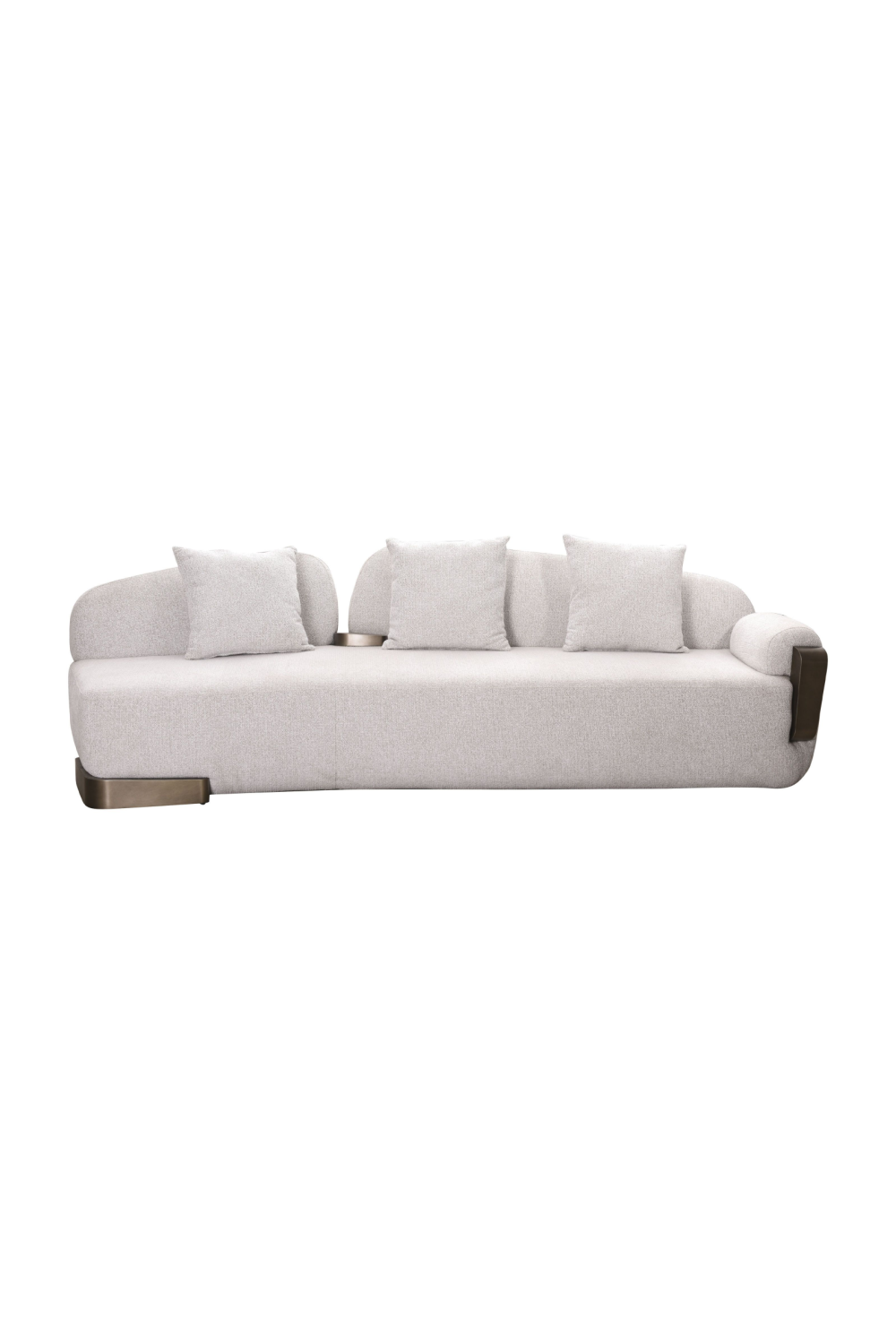 White Single-Armed Sofa | Oroa.com
