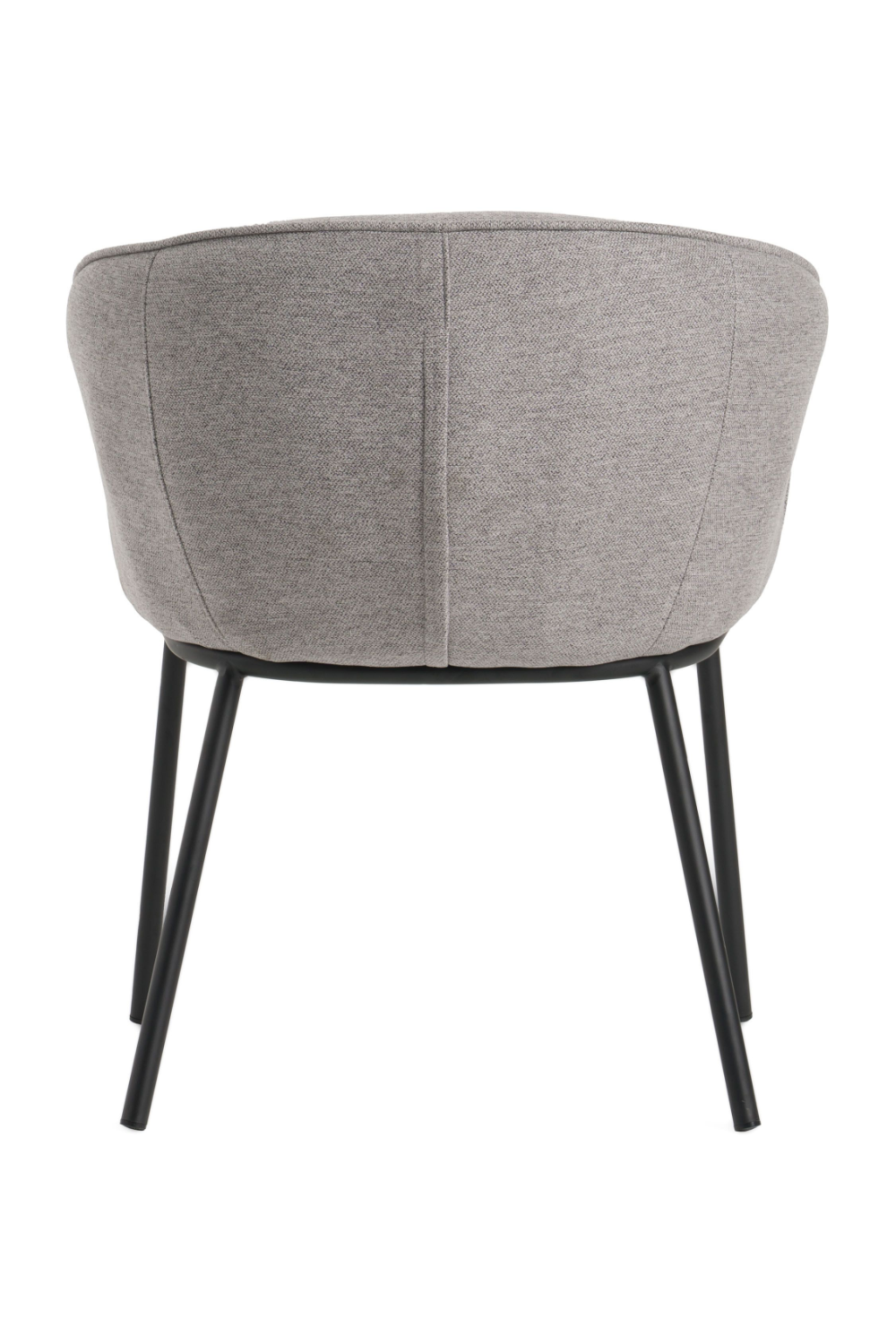 Curved Gray Dining Chair | OROA Modern Nillie | Oroa.com