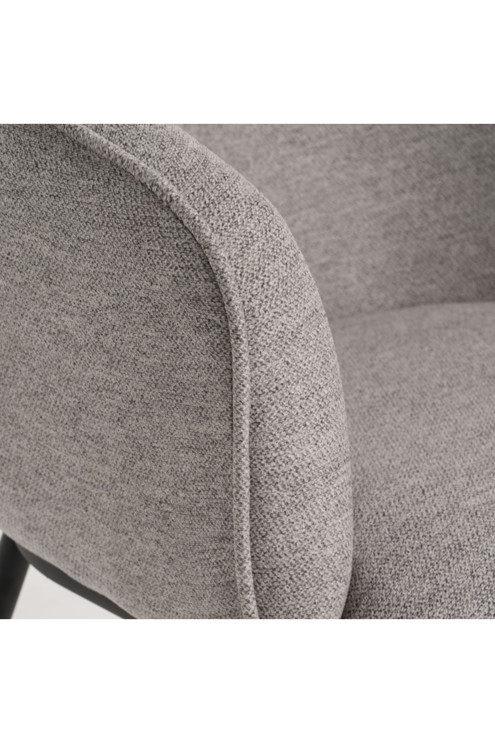 Curved Gray Dining Chair | OROA Modern Nillie | Oroa.com