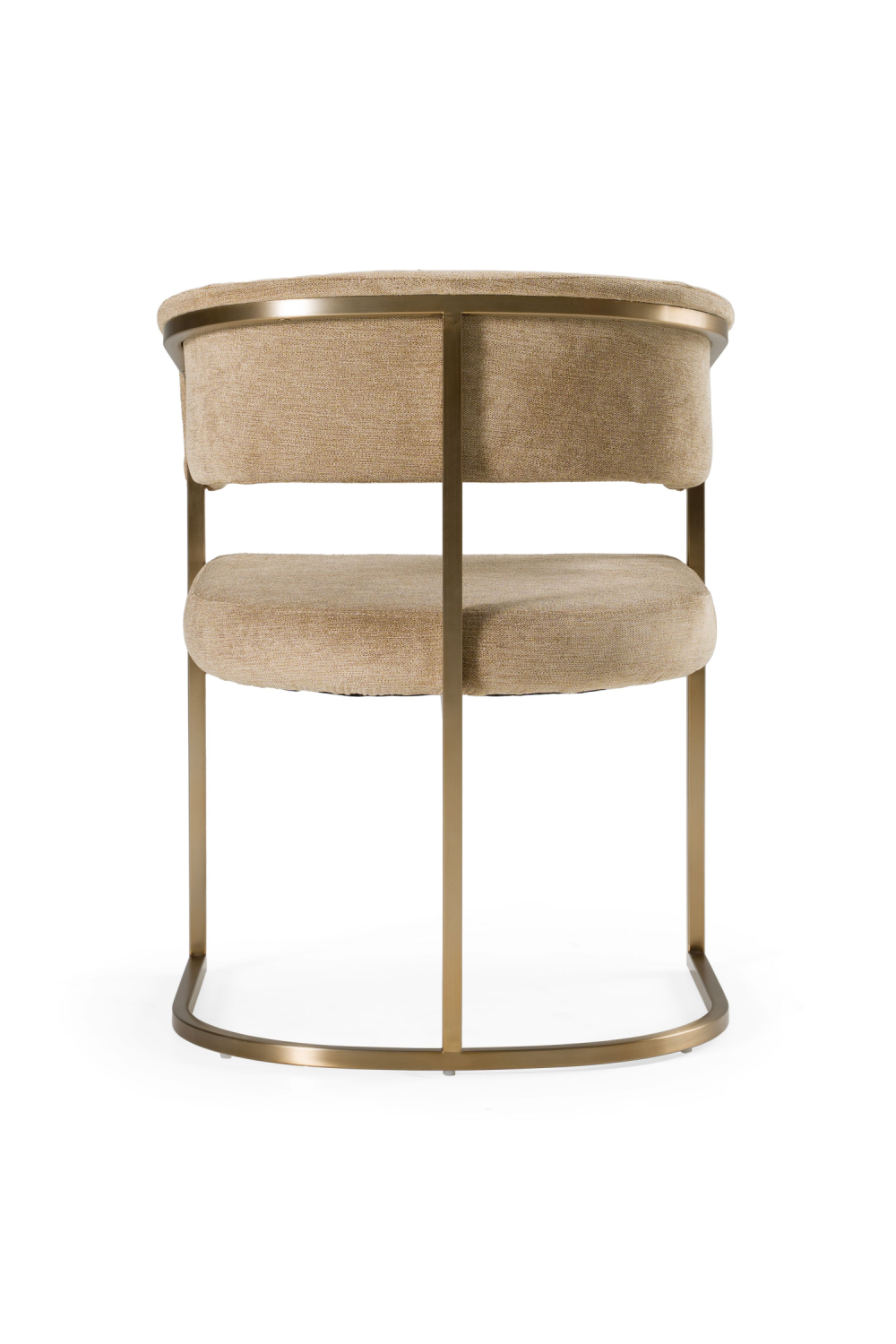 Brass-Framed Dining Side Chair | OROA Modern Sebastian | Oroa.com