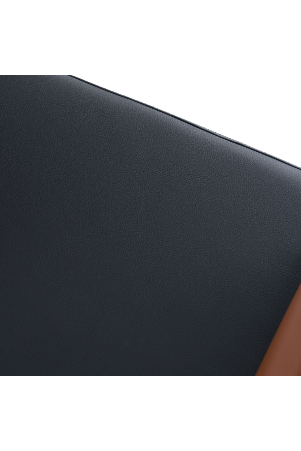 Black Vegan Leather Dining Chair | OROA Modern Jensen | Oroa.com