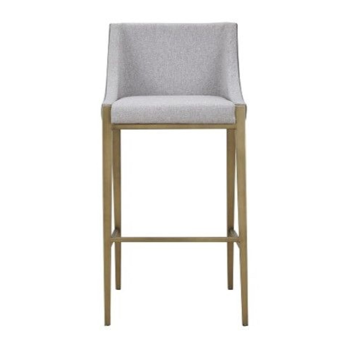 Gray Fabric Bar Stool | Oroa.com