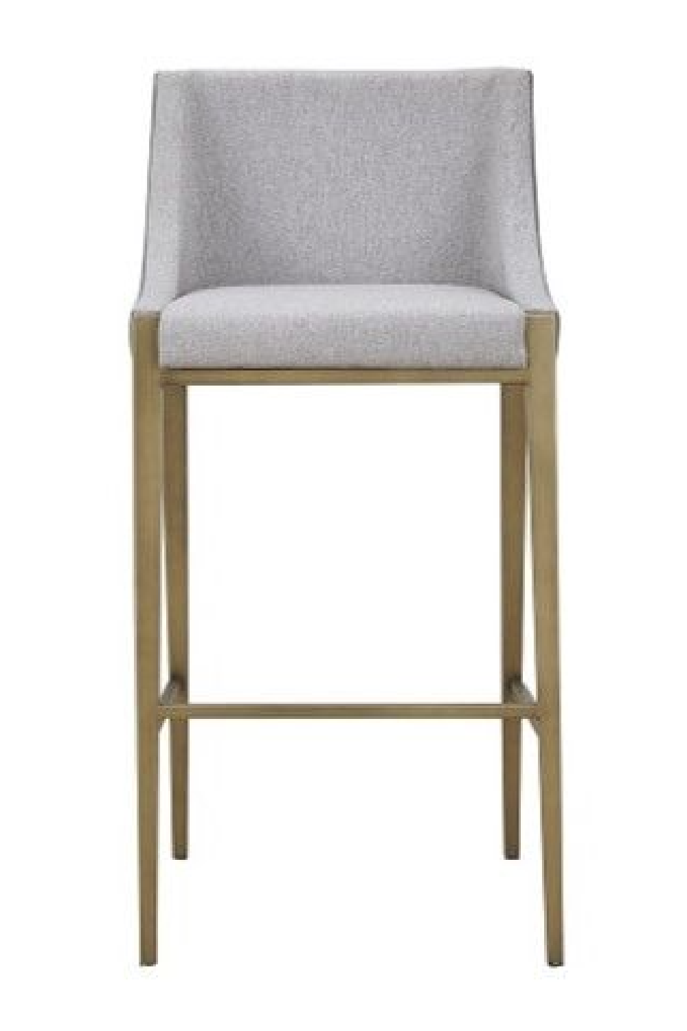 Gray Fabric Bar Stool | OROA Modern Fairview | Oroa.com