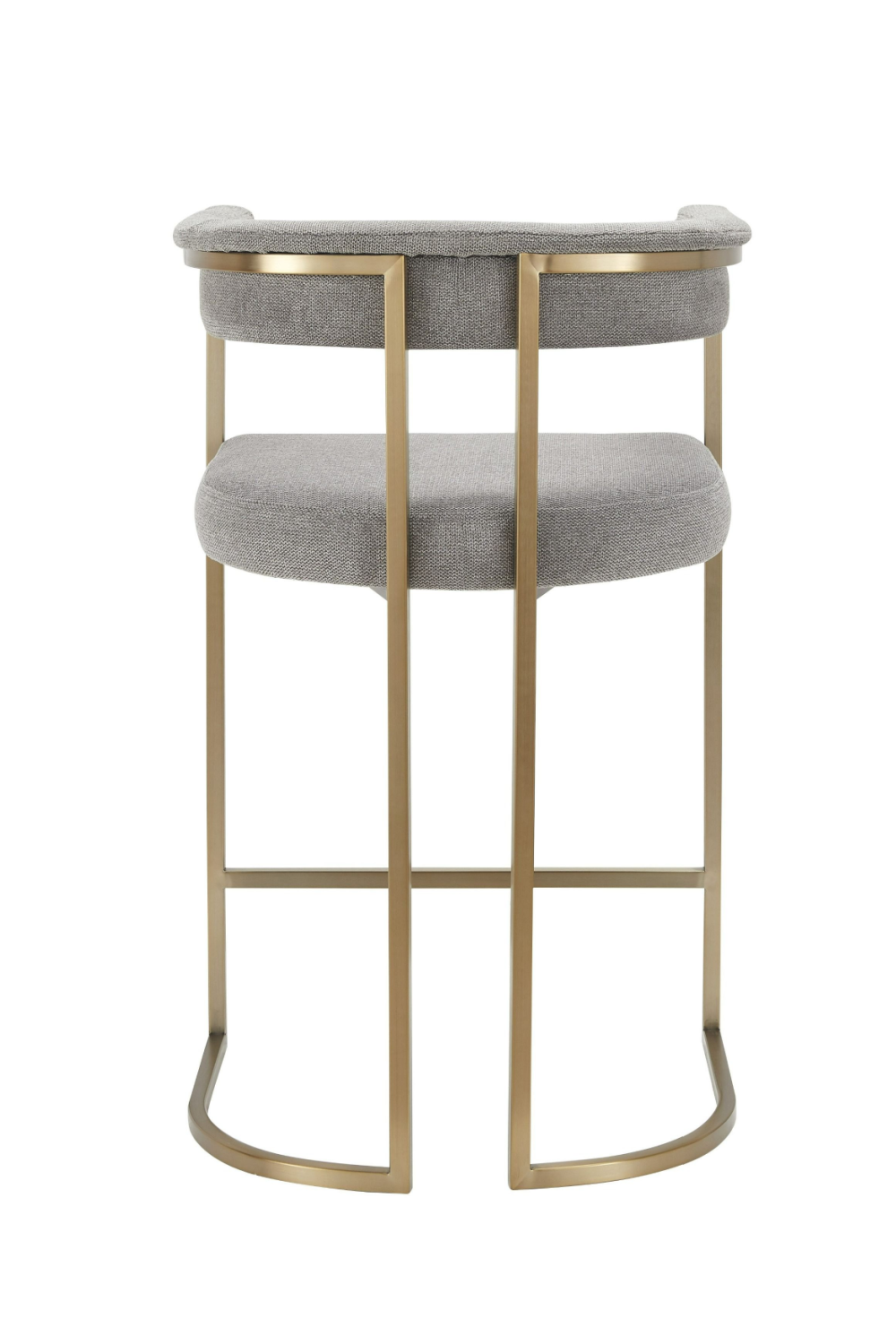 Gray Curved Counter Chair | Oroa.com