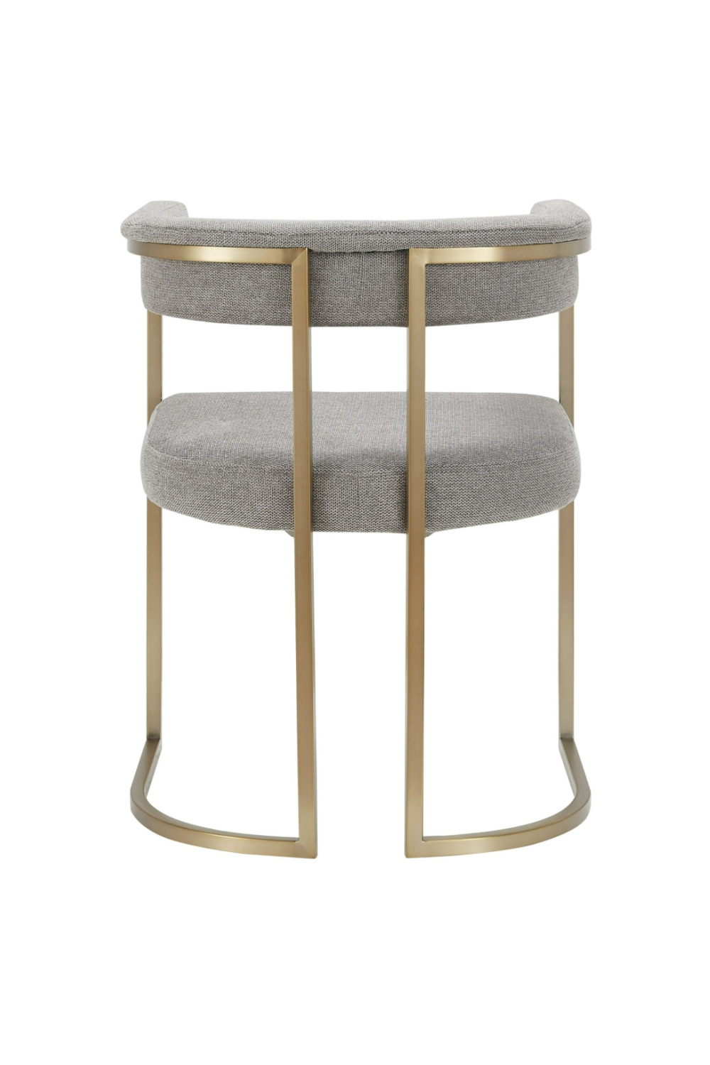 Gray Curved Dining Chair | OROA Modern Byron | Oroa.com