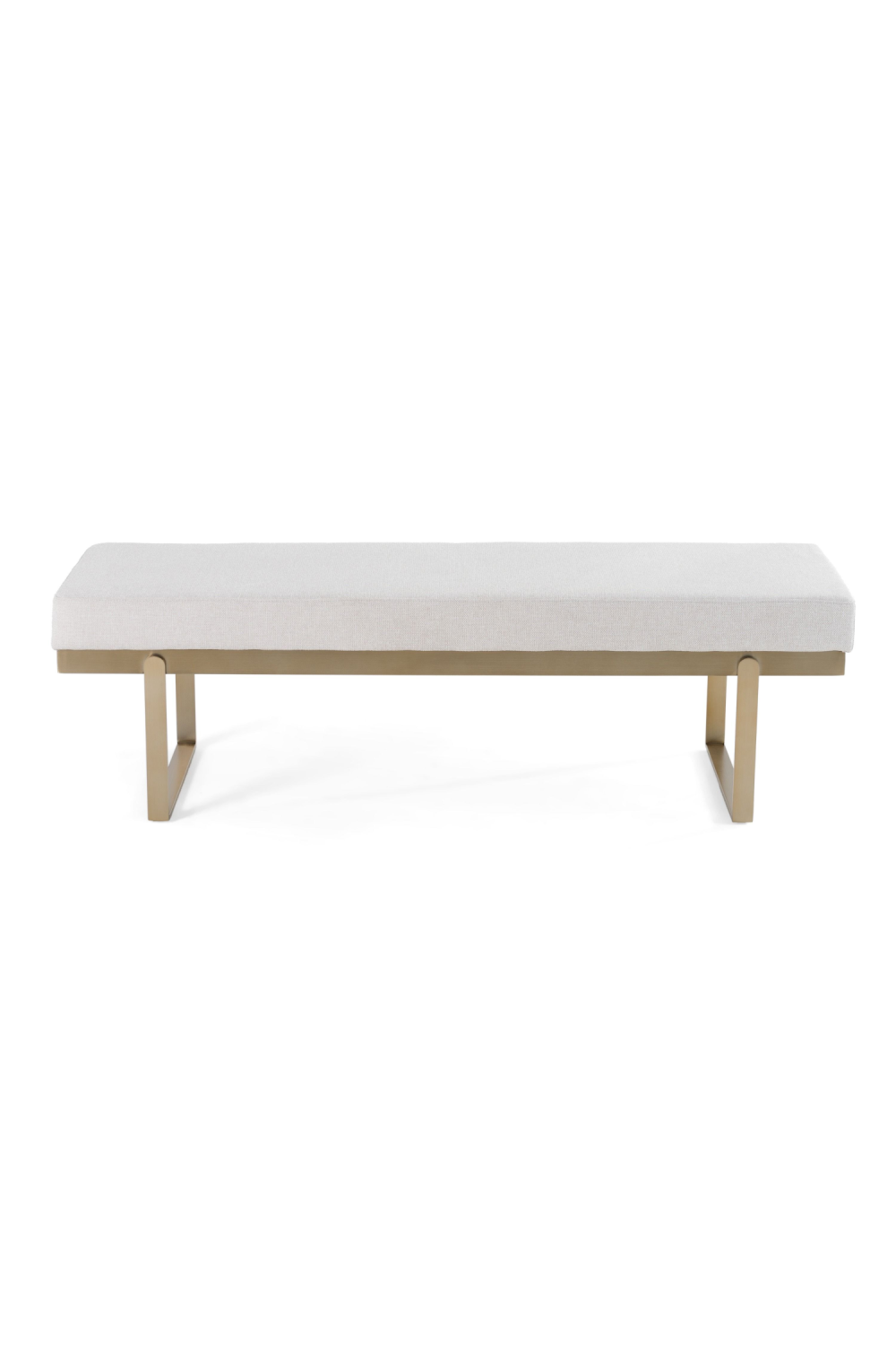 White Upholstered Dining Bench | OROA Modern Tatum | Oroa.com