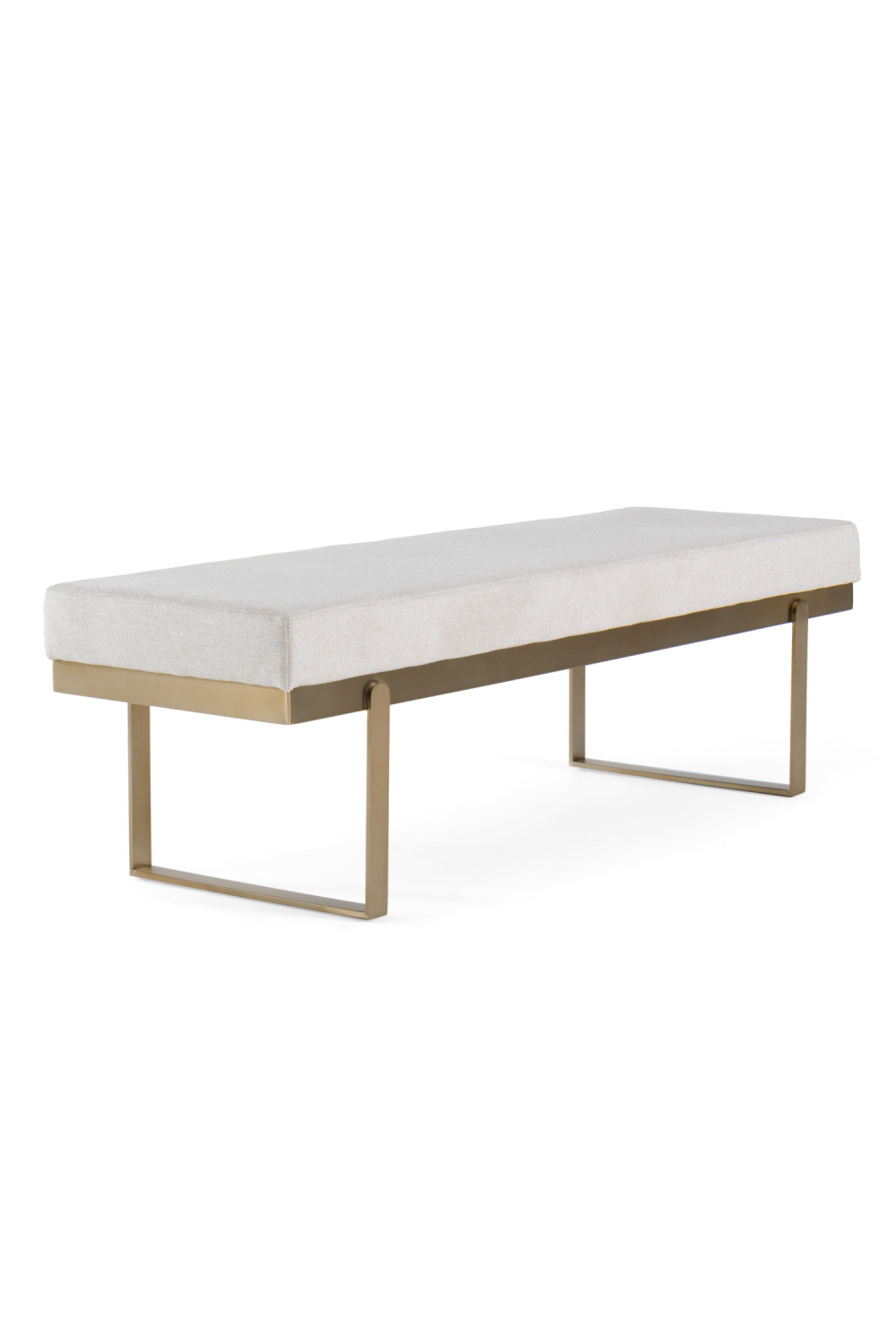 White Upholstered Dining Bench | OROA Modern Tatum | Oroa.com