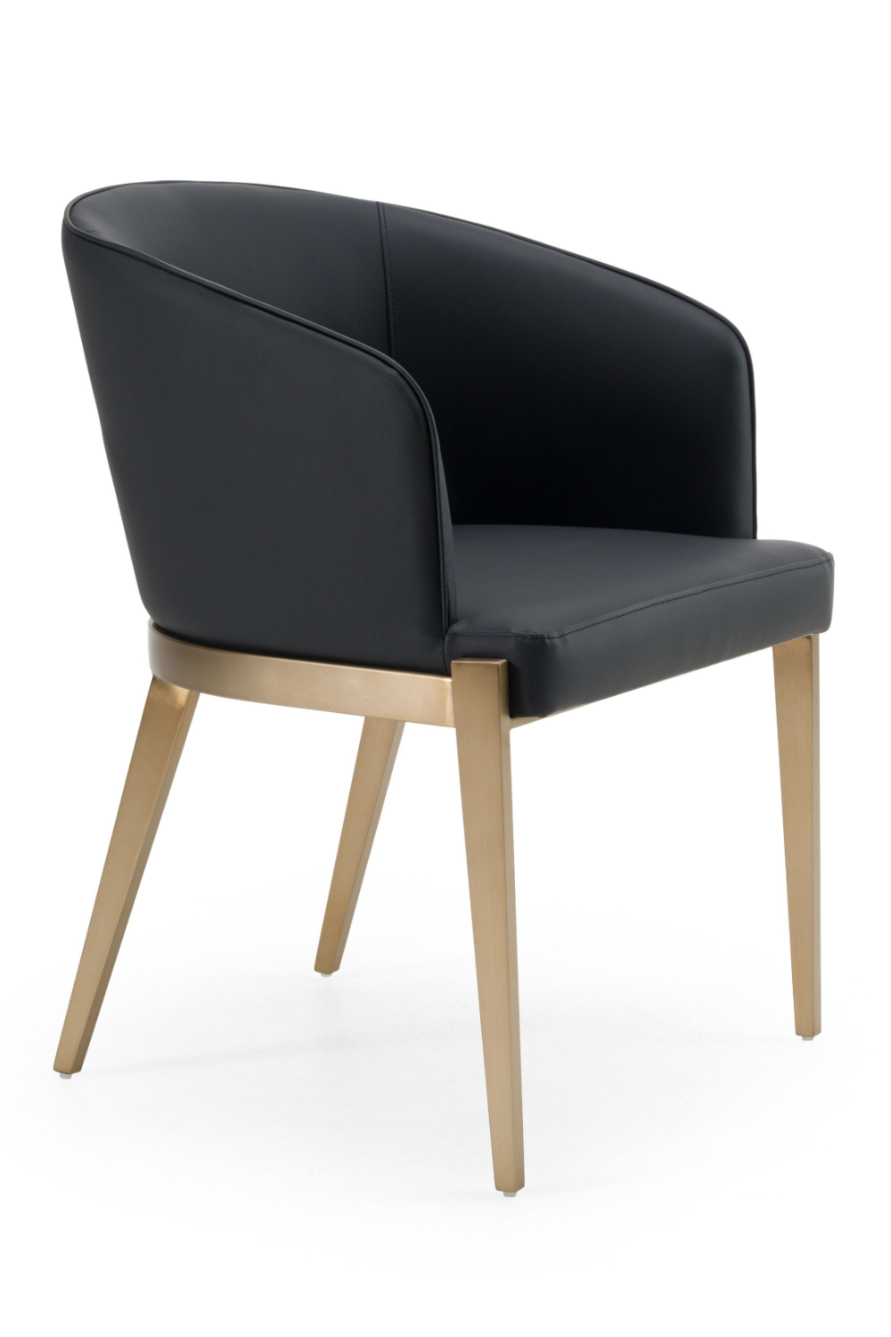 Gray Vegan Leather Dining Chair | OROA Modern Kravitz | Oroa.com