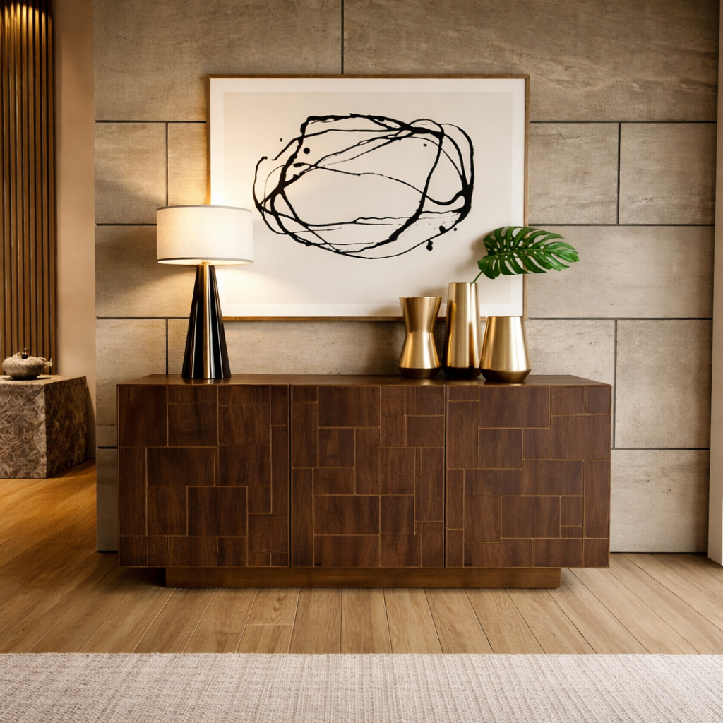 Brown Oak Sideboard | Oroa.com