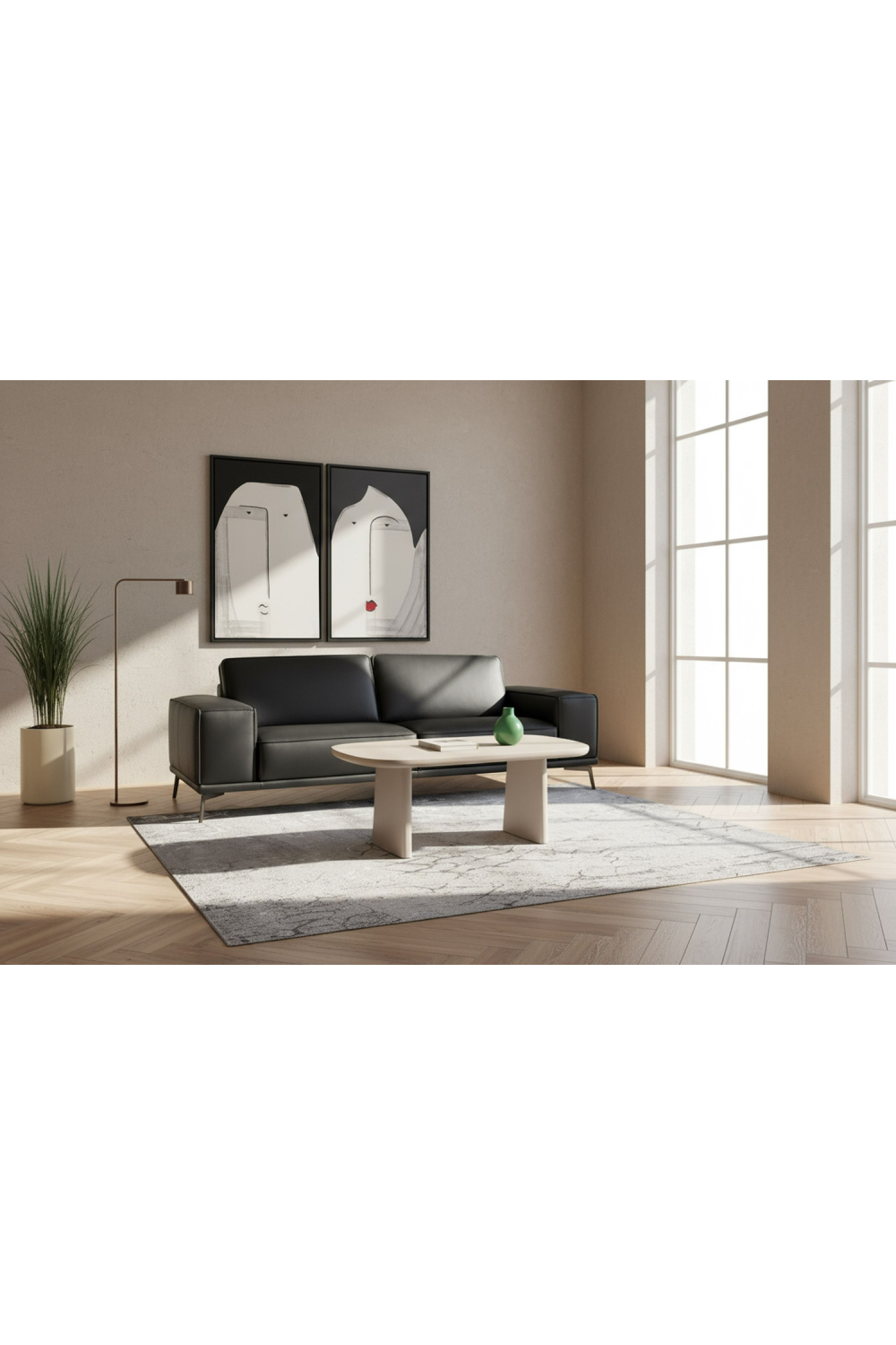 Gray Cement Coffee Table | OROA Modern Evermore | Oroa.com