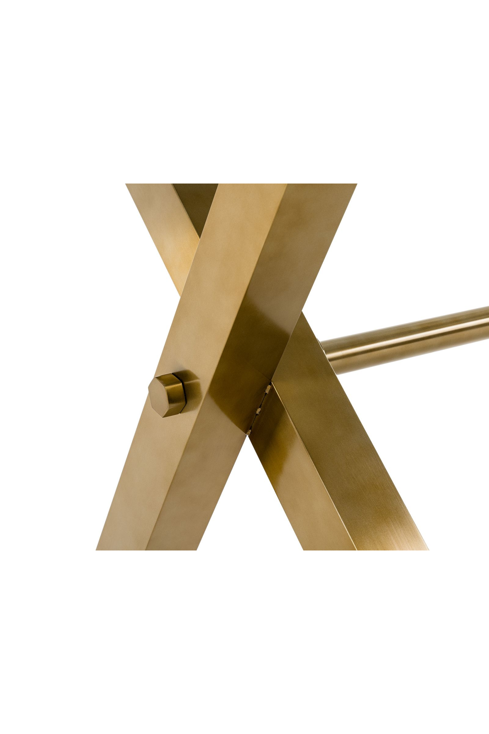 Gold-Framed Glass Dining Table | OROA Modern Dandy | Oroa.com