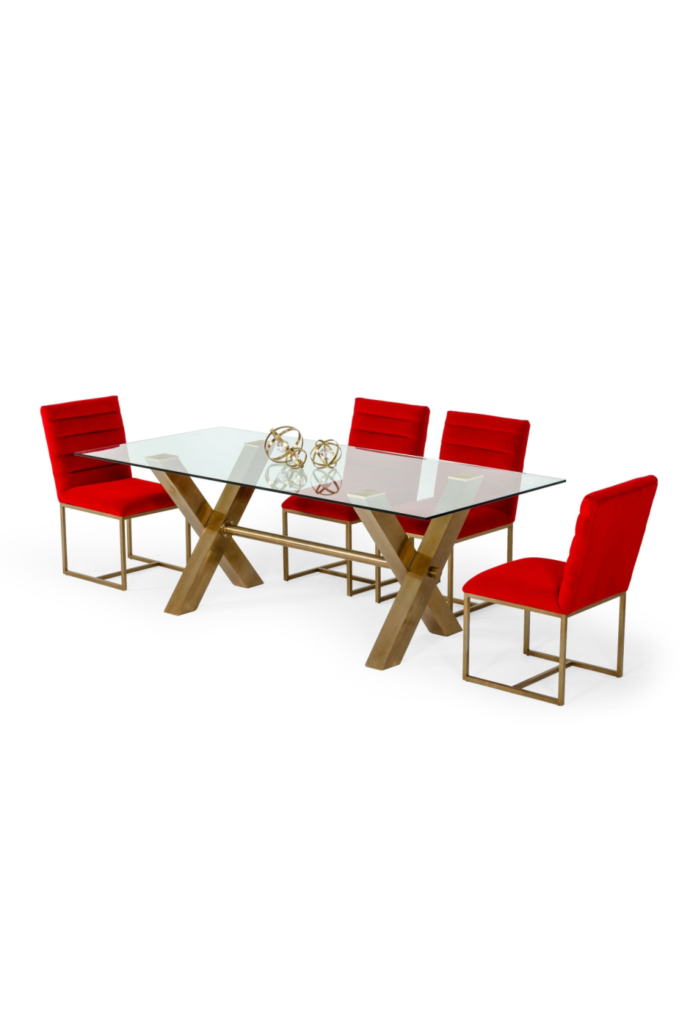 Tempered Glass Dining Table | OROA Modern Dandy | Oroa.com