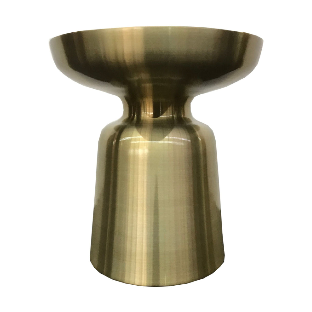 Gold Aluminum End Table | Oroa.com