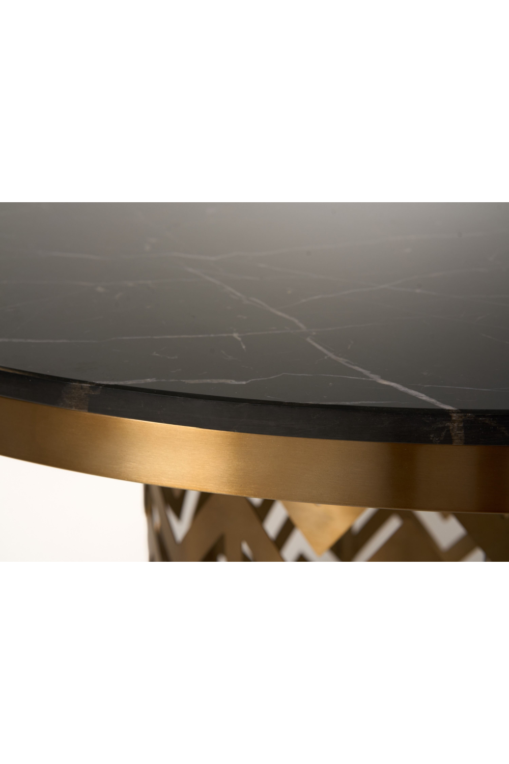 Gold Base Dining Table | Oroa.com