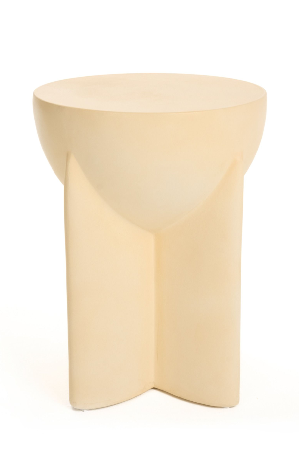 Concrete Round End Table | OROA Modern Elsa | Oroa.com