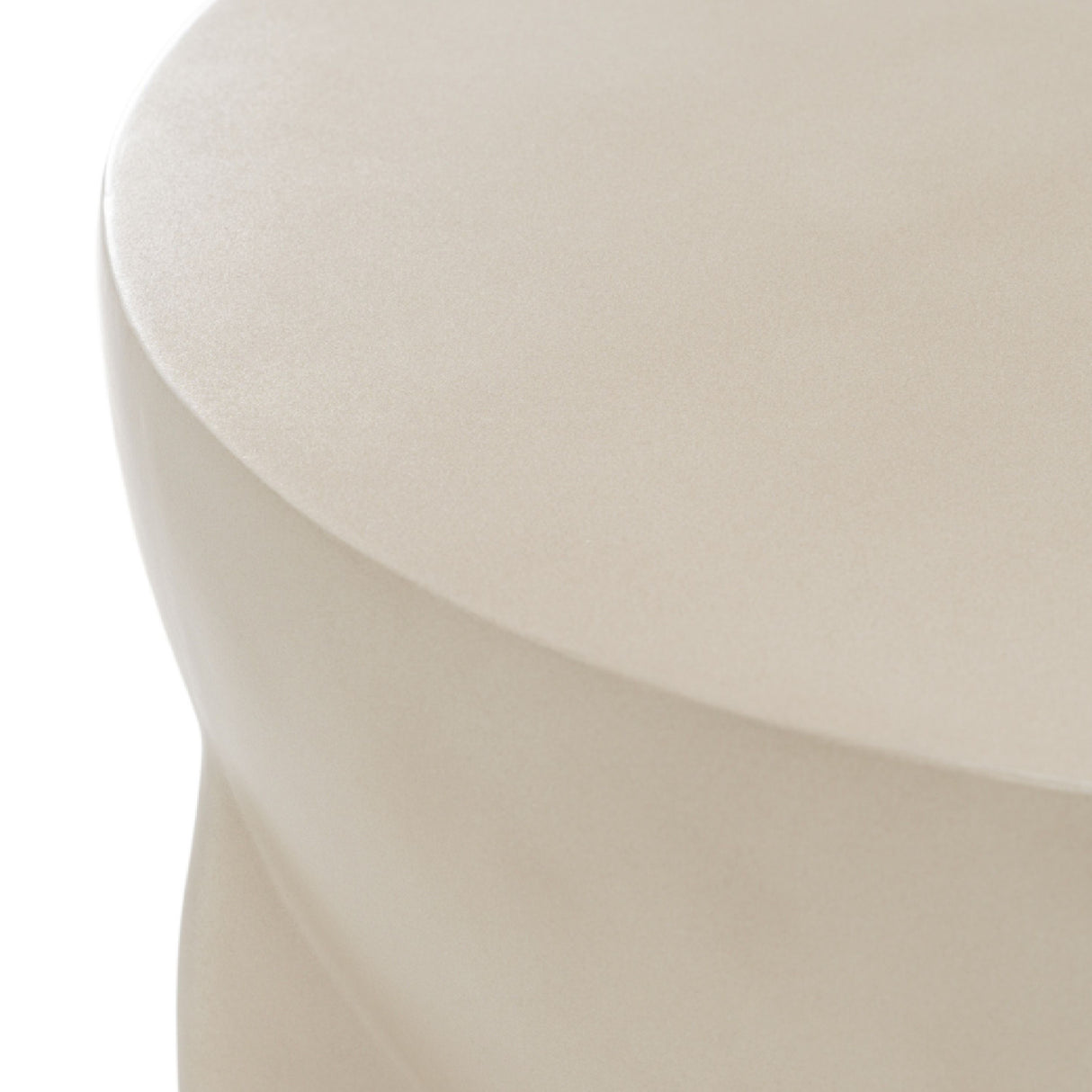 Concrete Round End Table | Oroa.com