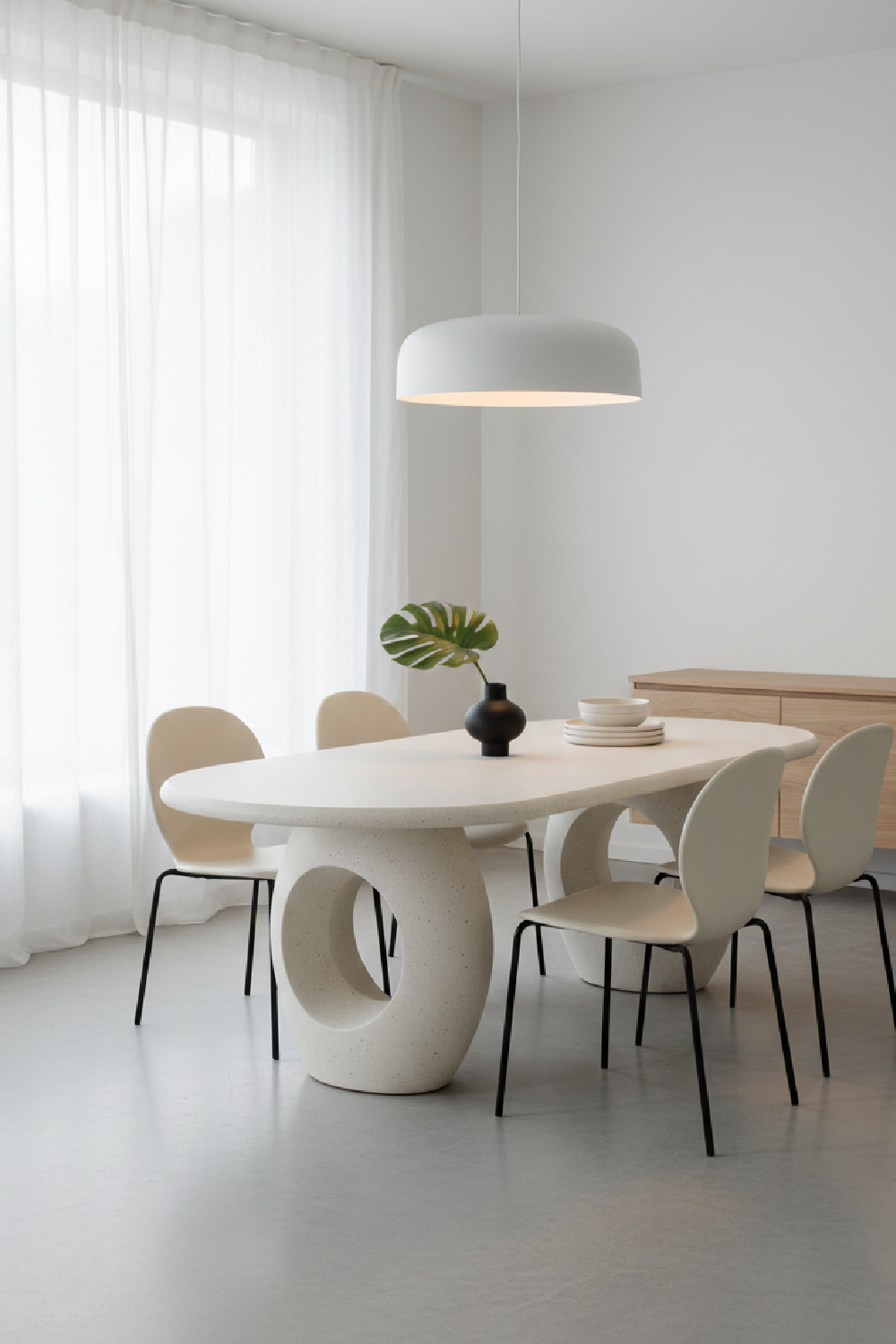 Oval Terrazzo Dining Table | Oroa.com