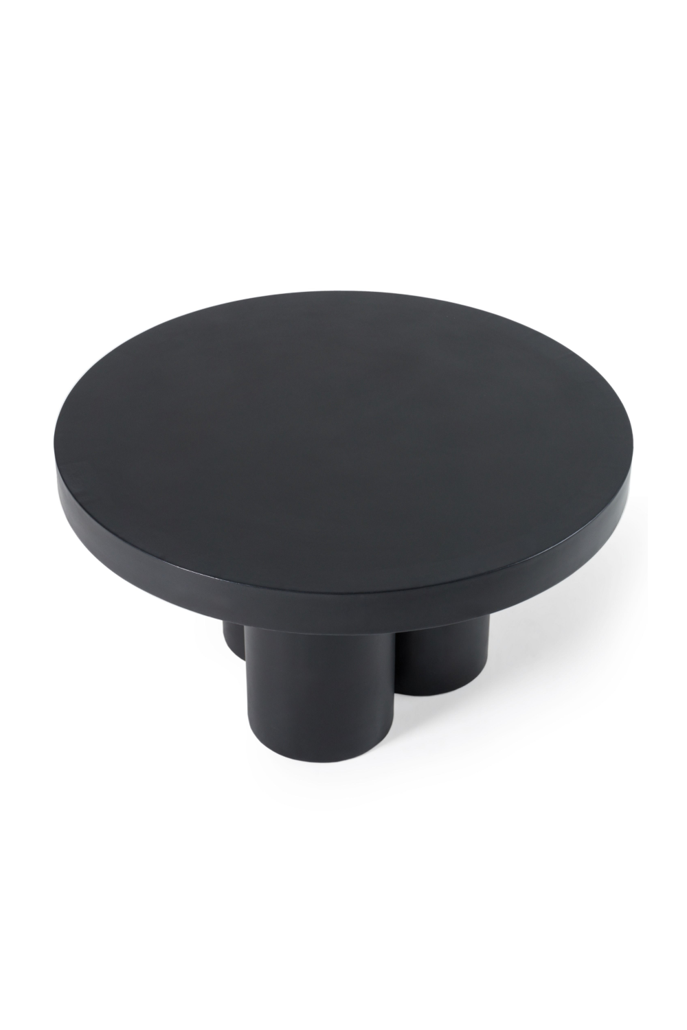 Concrete Round Coffee Table | OROA Modern Bruni | Oroa.com