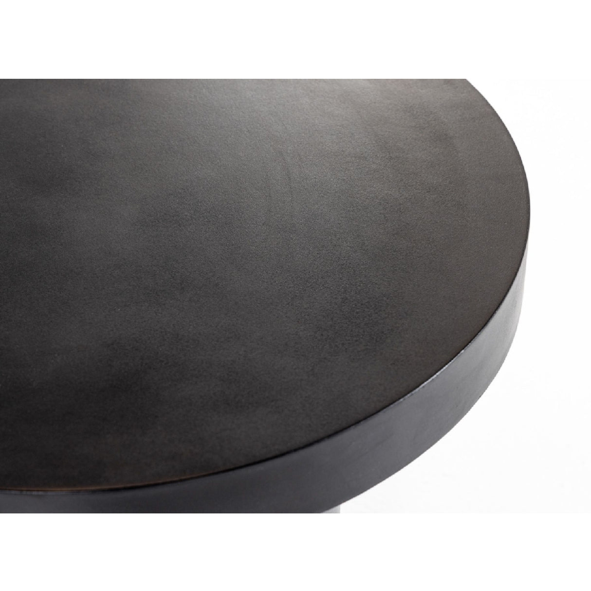 Concrete Round End Table | Oroa.com