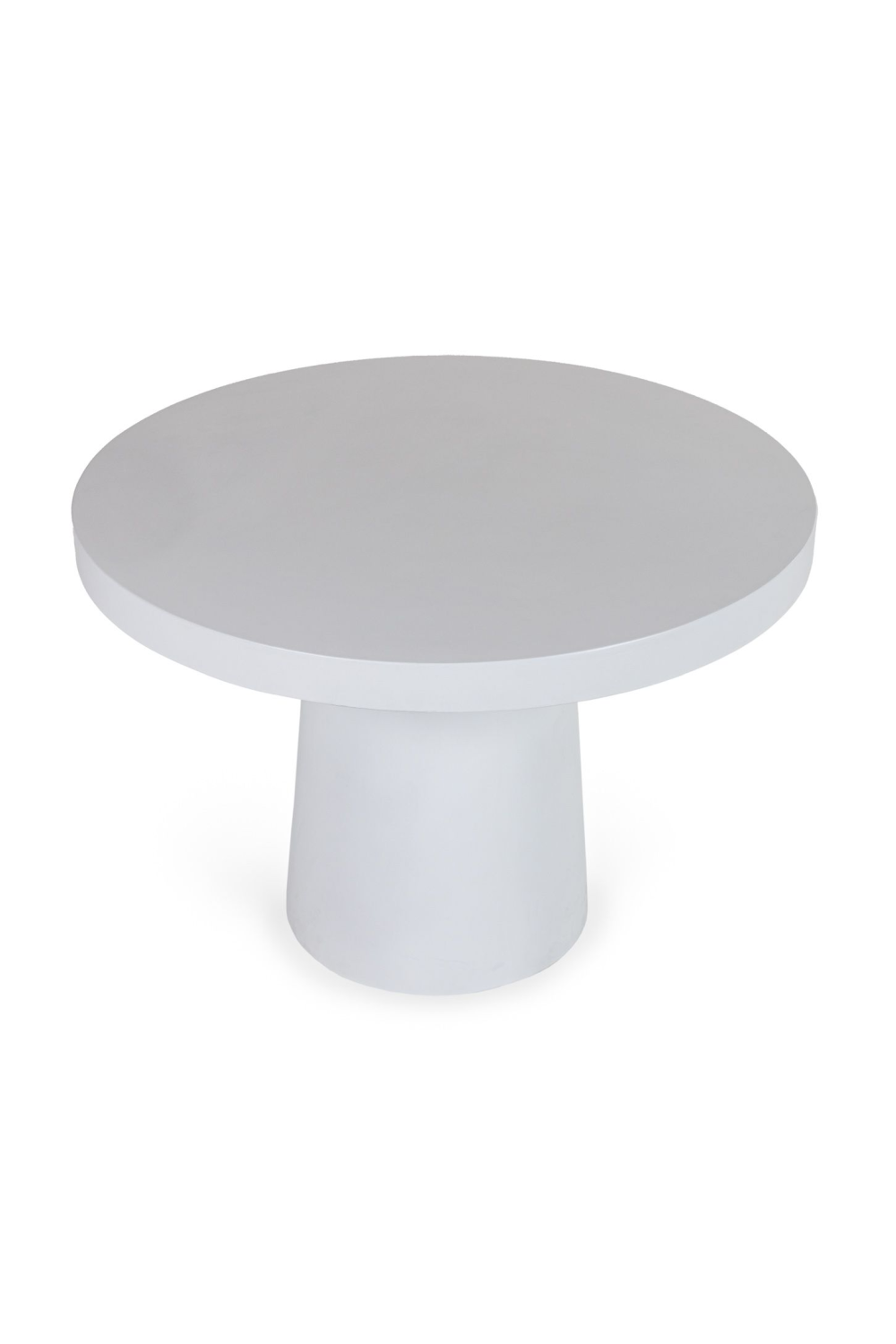 Round Concrete Pedestal Dining Table | Oroa.com
