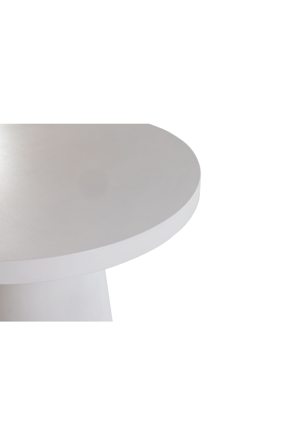 Round Concrete Pedestal Dining Table | Oroa.com