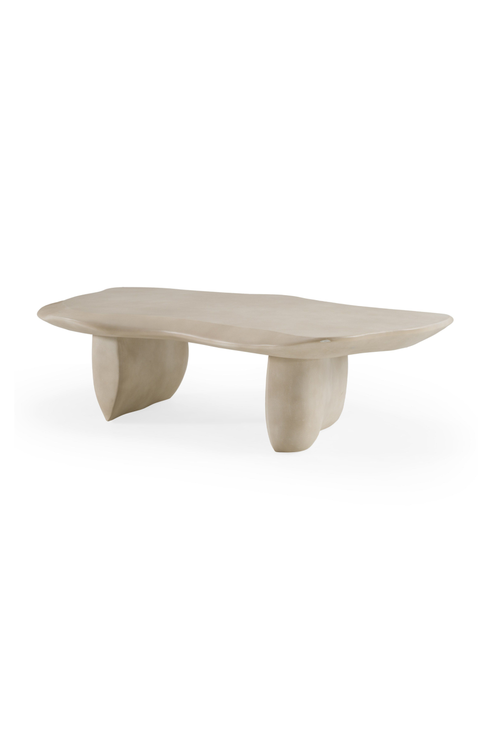 Free-form Concrete Coffee Table | Oroa.com