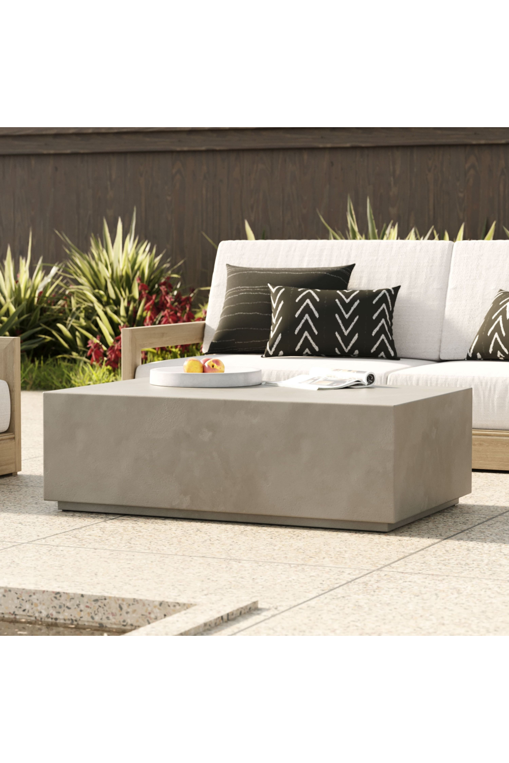 Terrazzo Concrete Coffee Table | Oroa.com